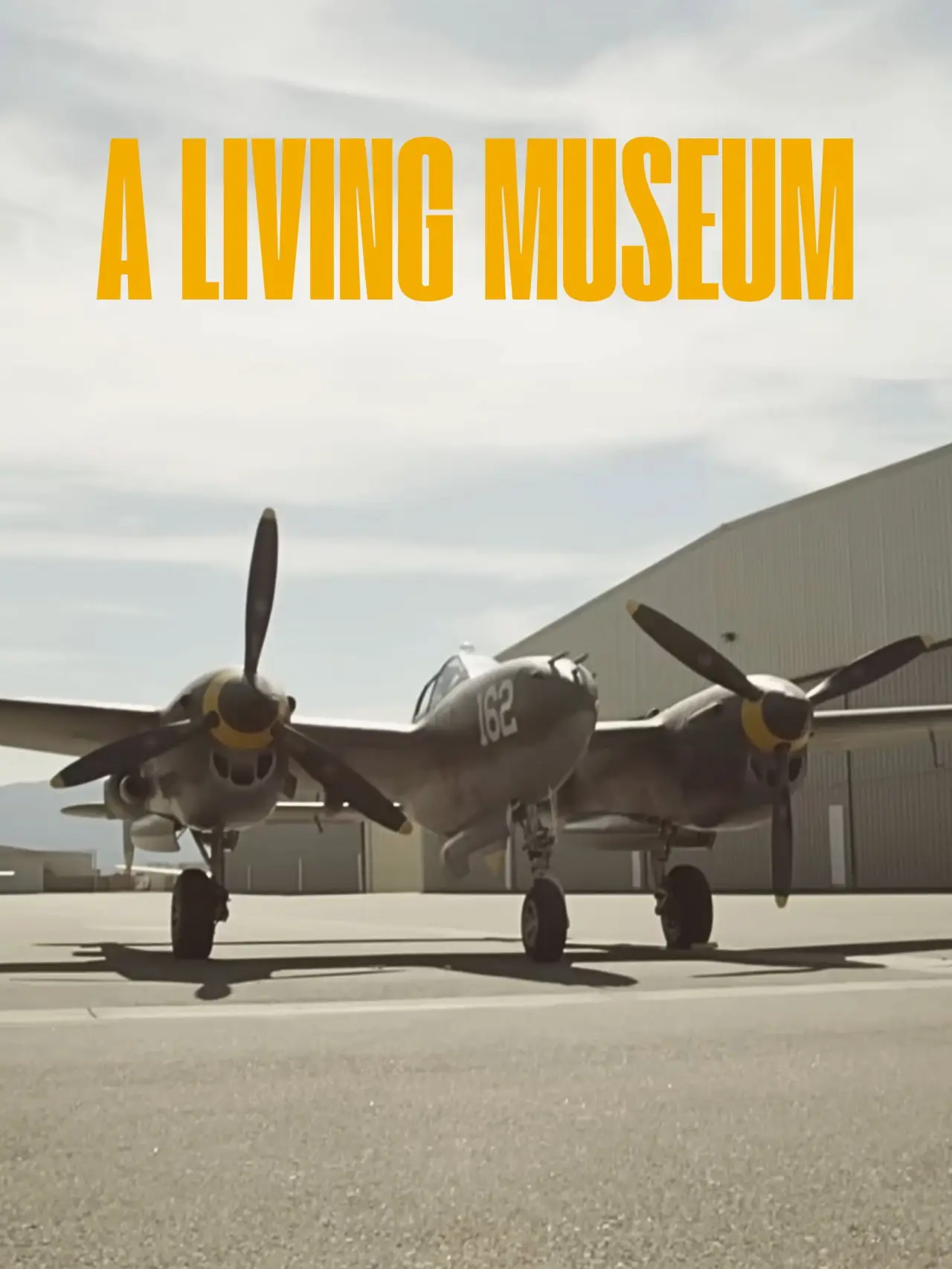 Plakat filmowy "A Living Museum"