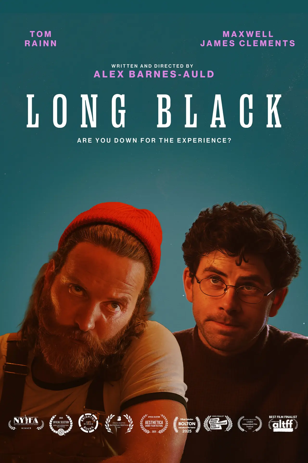 Plakat filmowy "Long Black"
