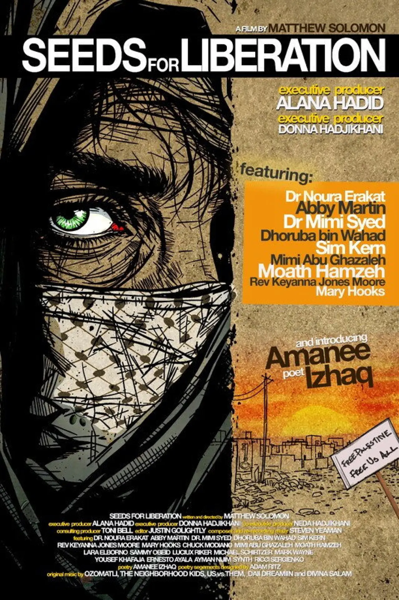 Plakat filmowy "Seeds for Liberation"