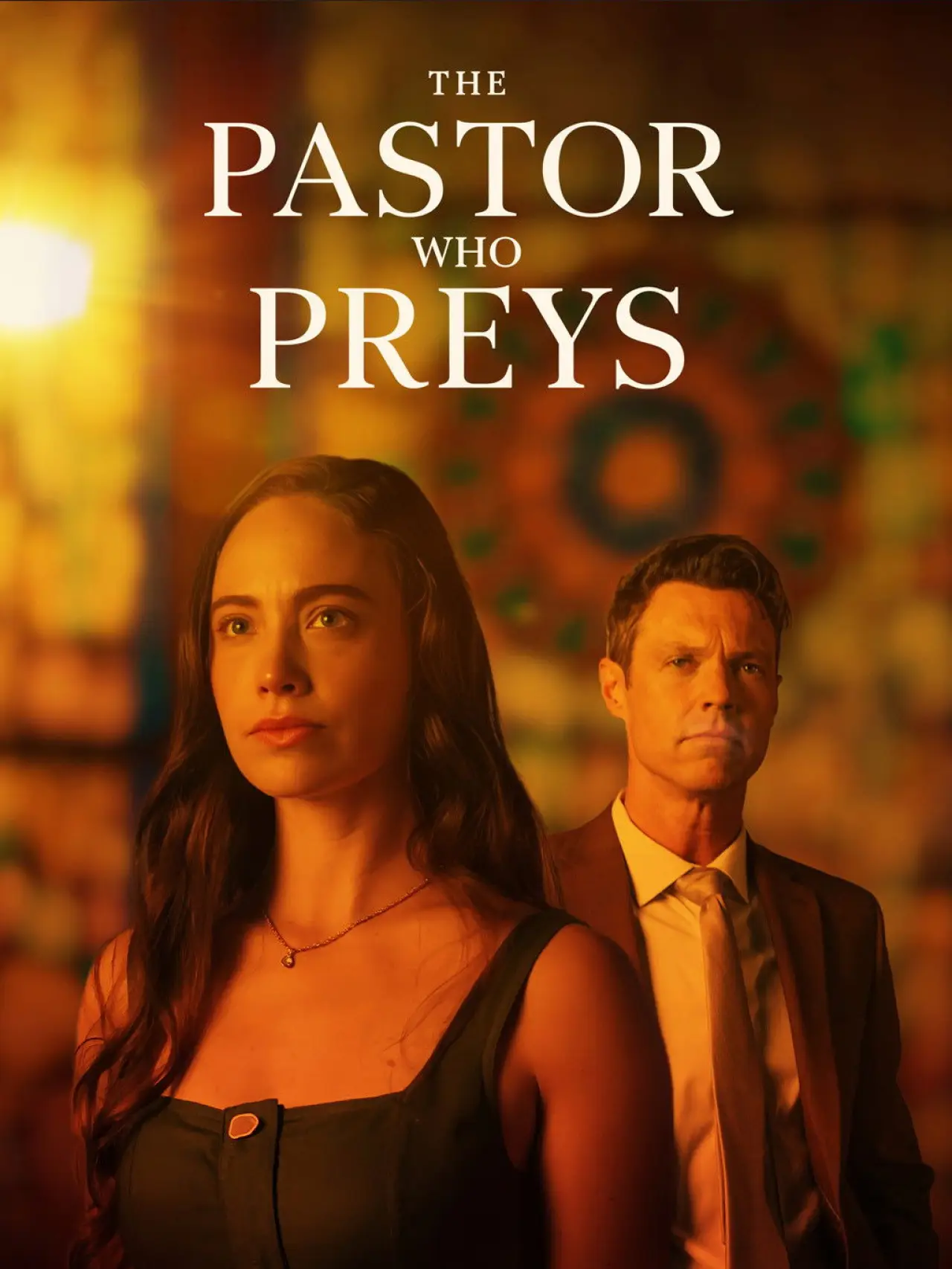 Plakat filmowy "The Pastor Who Preys"