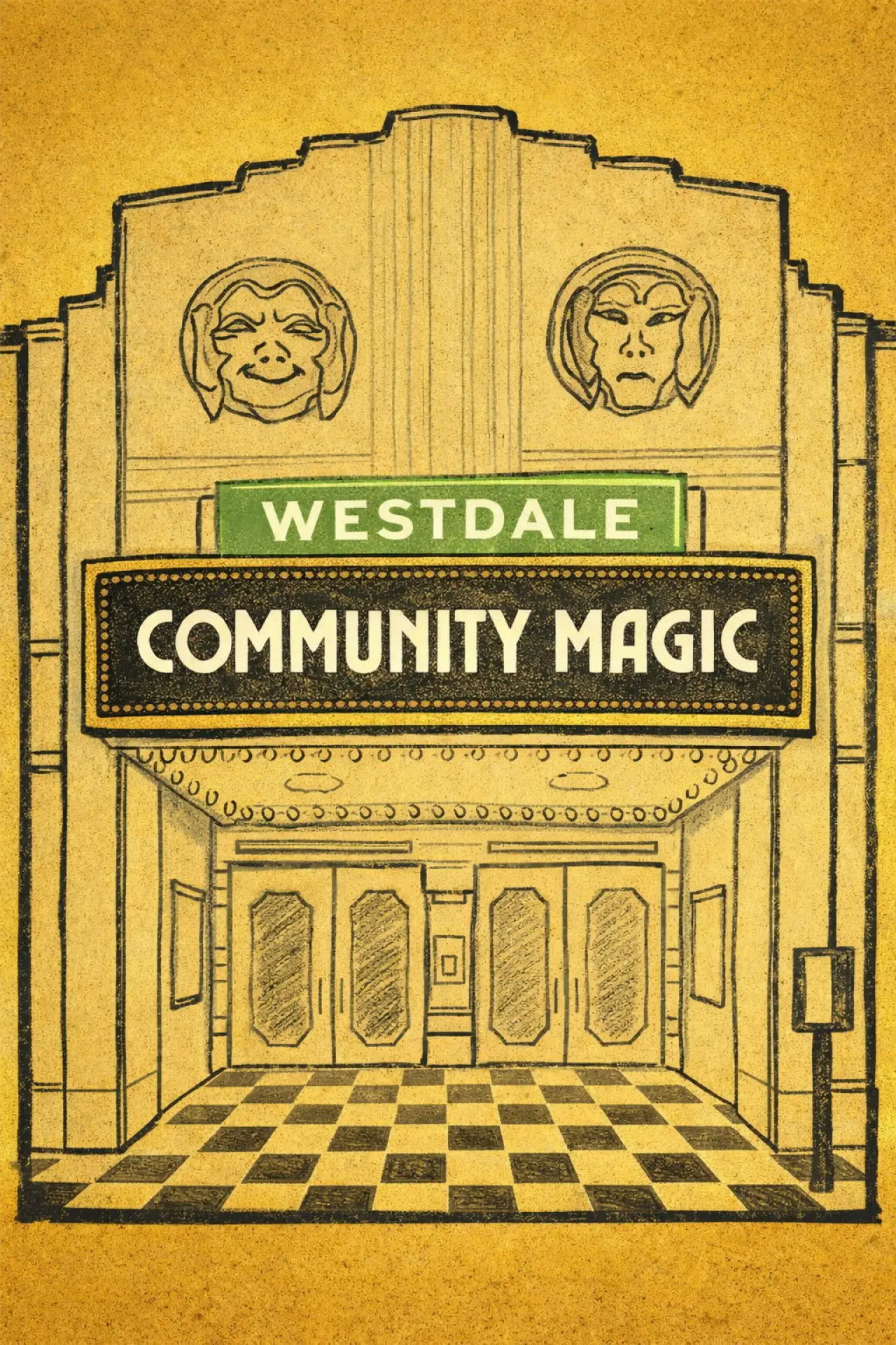 Plakat filmowy "Community Magic"