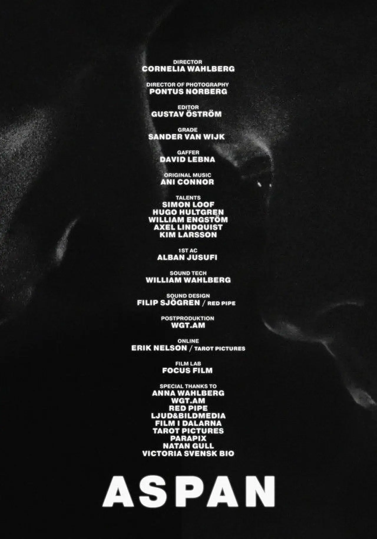 Plakat filmowy "ASPAN"