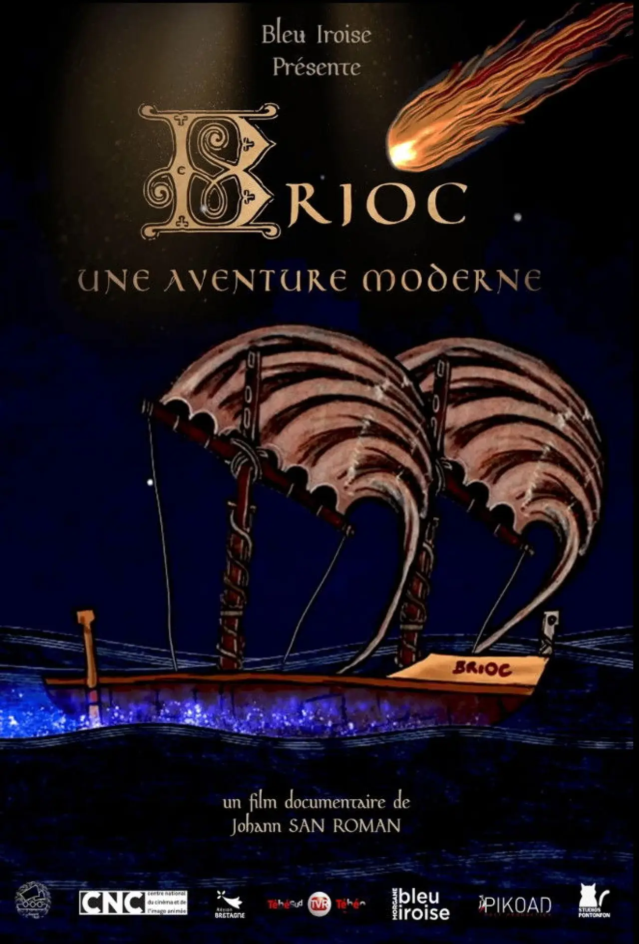 Plakat filmowy "Brioc"
