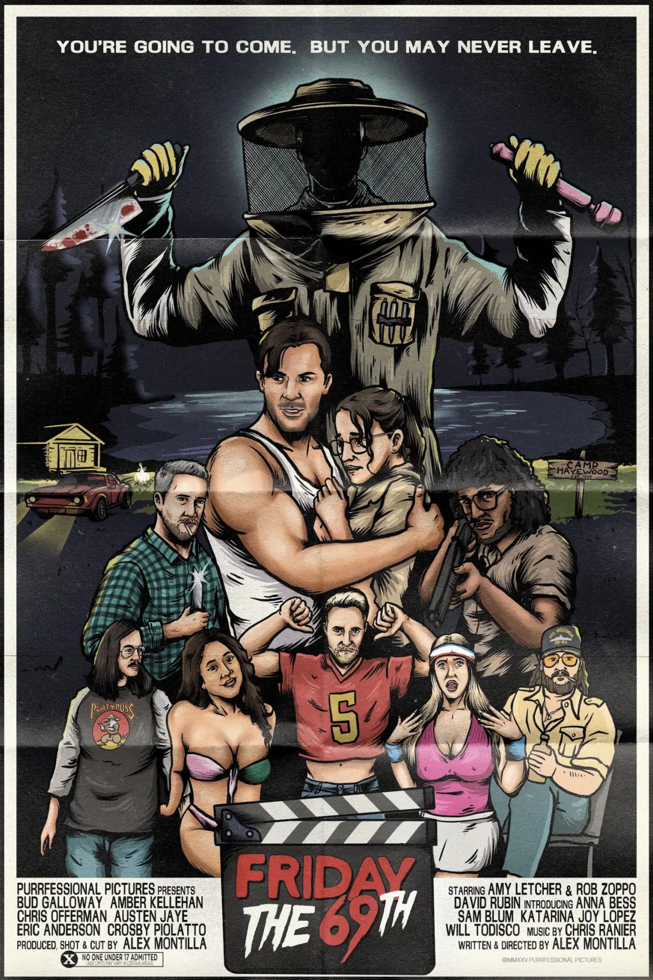 Plakat filmowy "Friday the 69th"