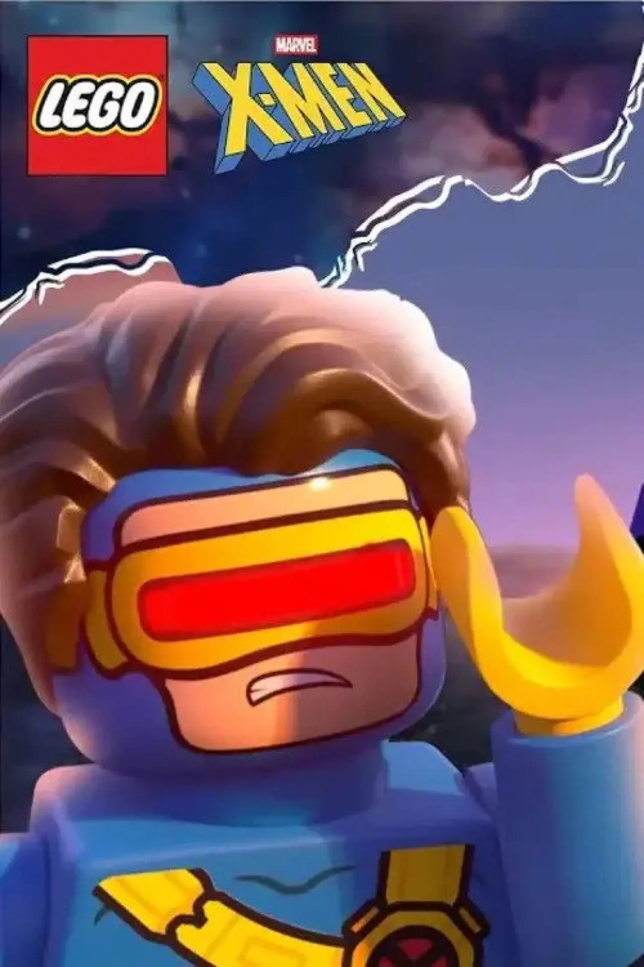 Plakat filmowy "LEGO Marvel X-Men: Robotic Hunter Sentinels Attack the X-Mansion!"