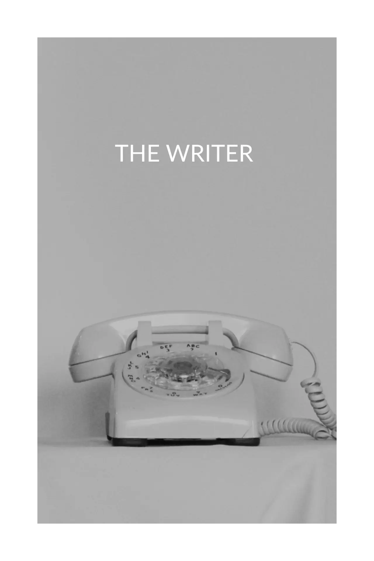 Plakat filmowy "THE WRITER"