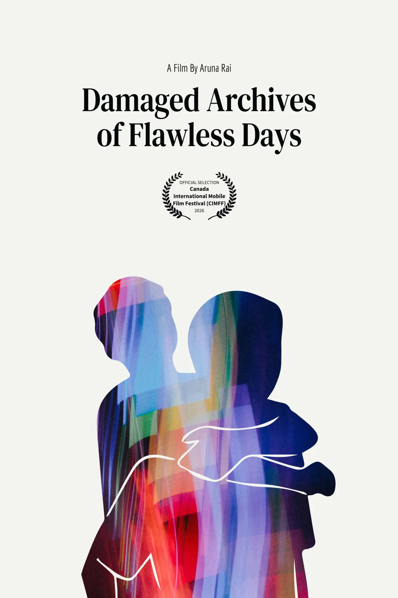 Plakat filmowy "Damaged Archives of Flawless Days"