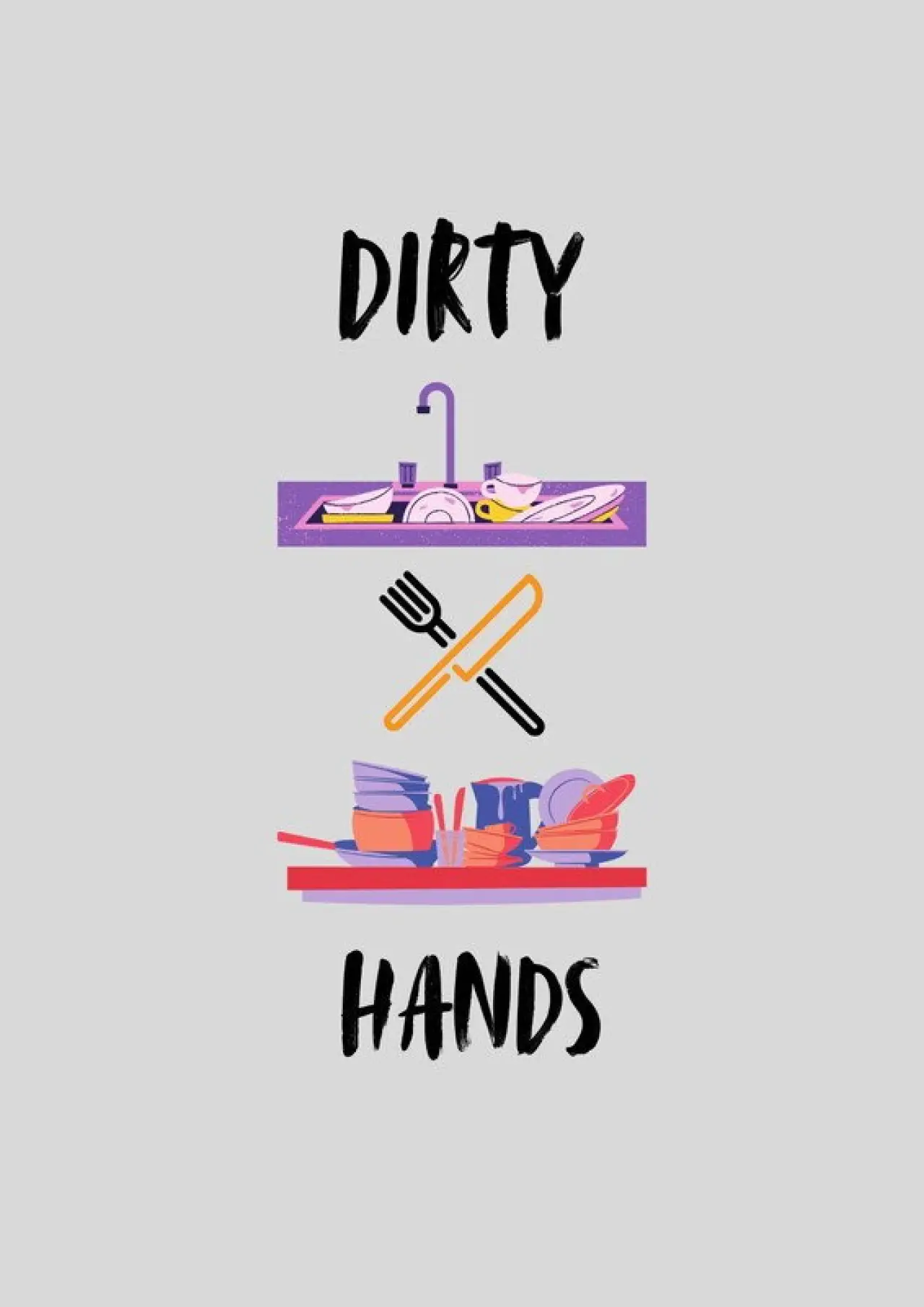 Plakat filmowy "Dirty Hands"