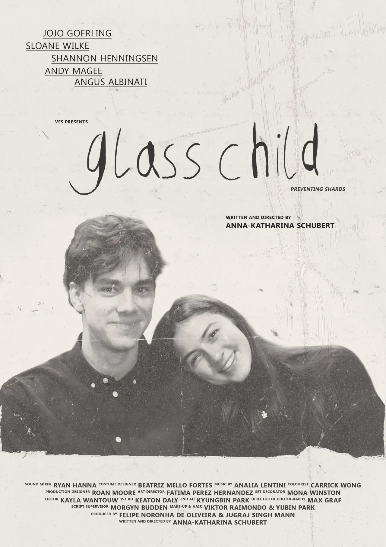 Plakat filmowy "Glass Child"