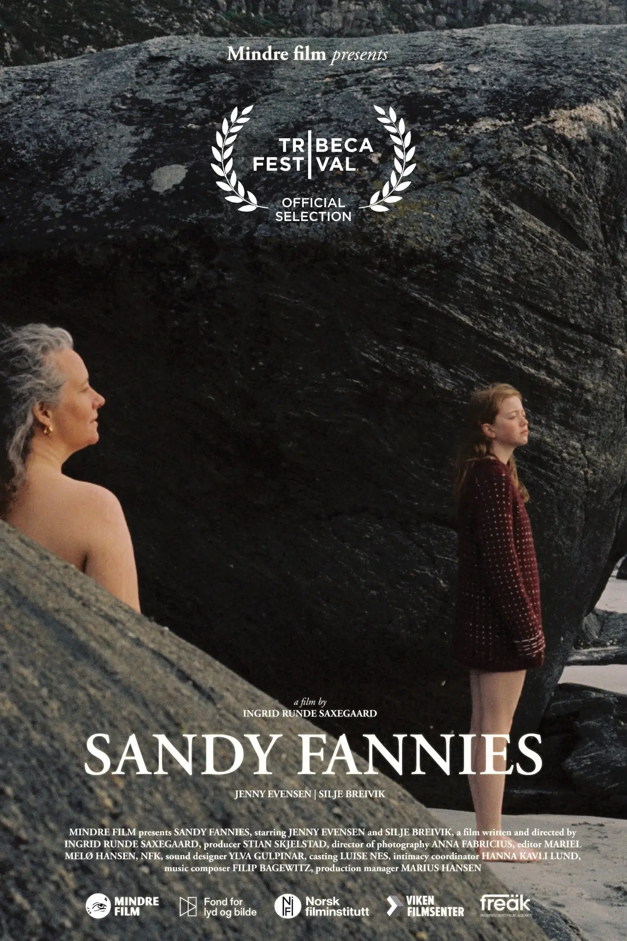 Plakat filmowy "Sand i Tissen"