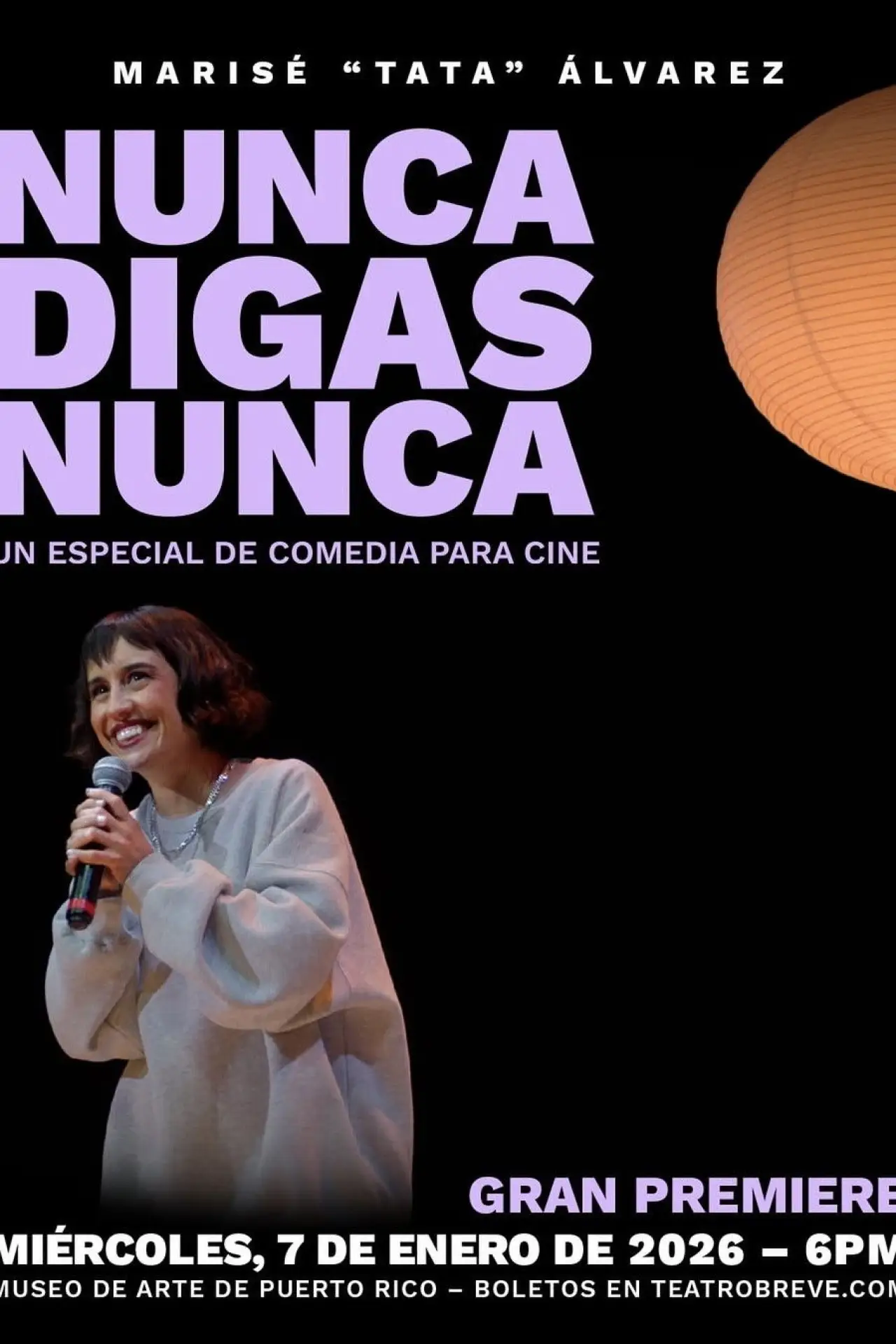 Plakat filmowy "Nunca digas nunca"