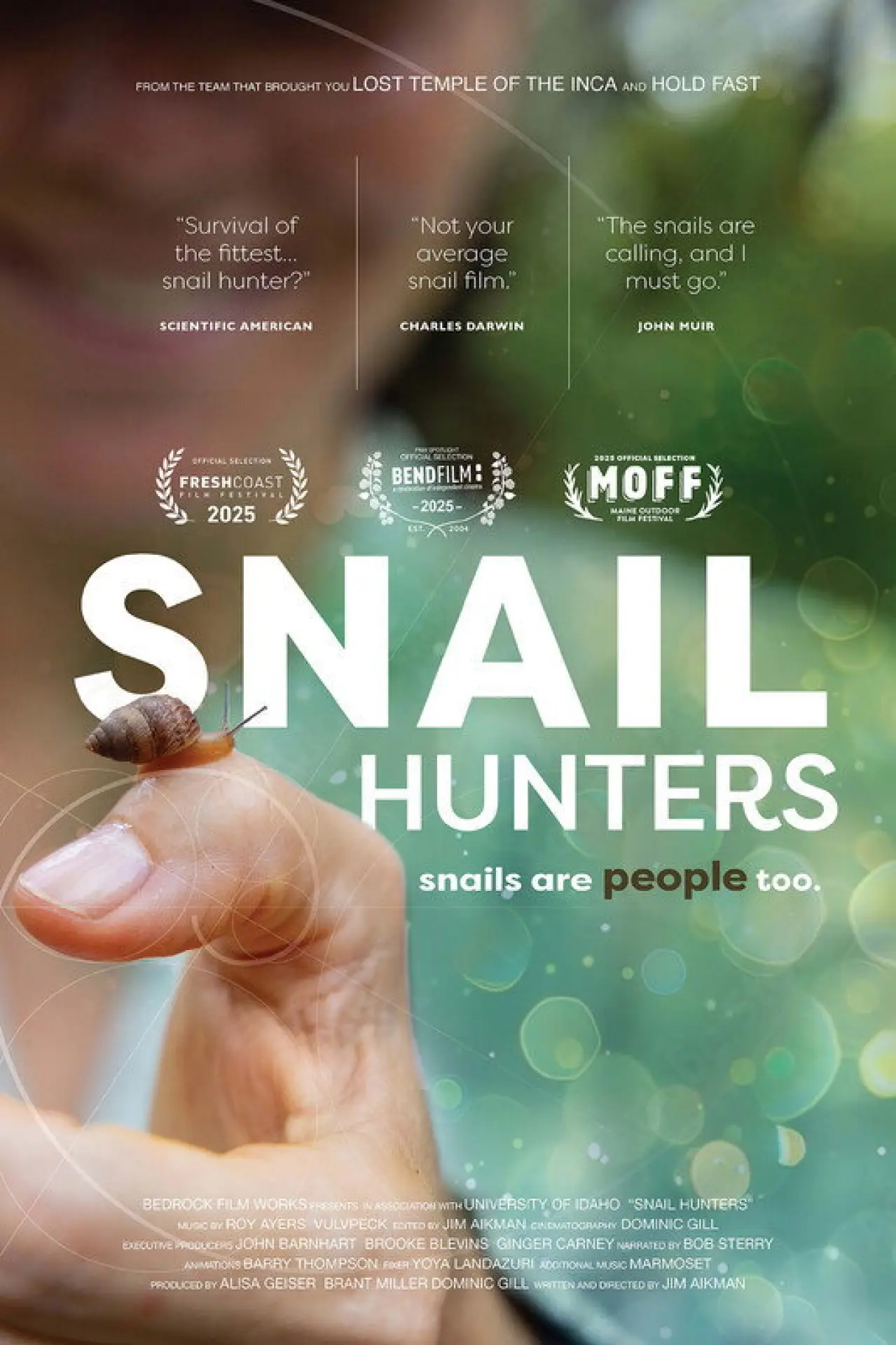 Plakat filmowy "Snail Hunters"