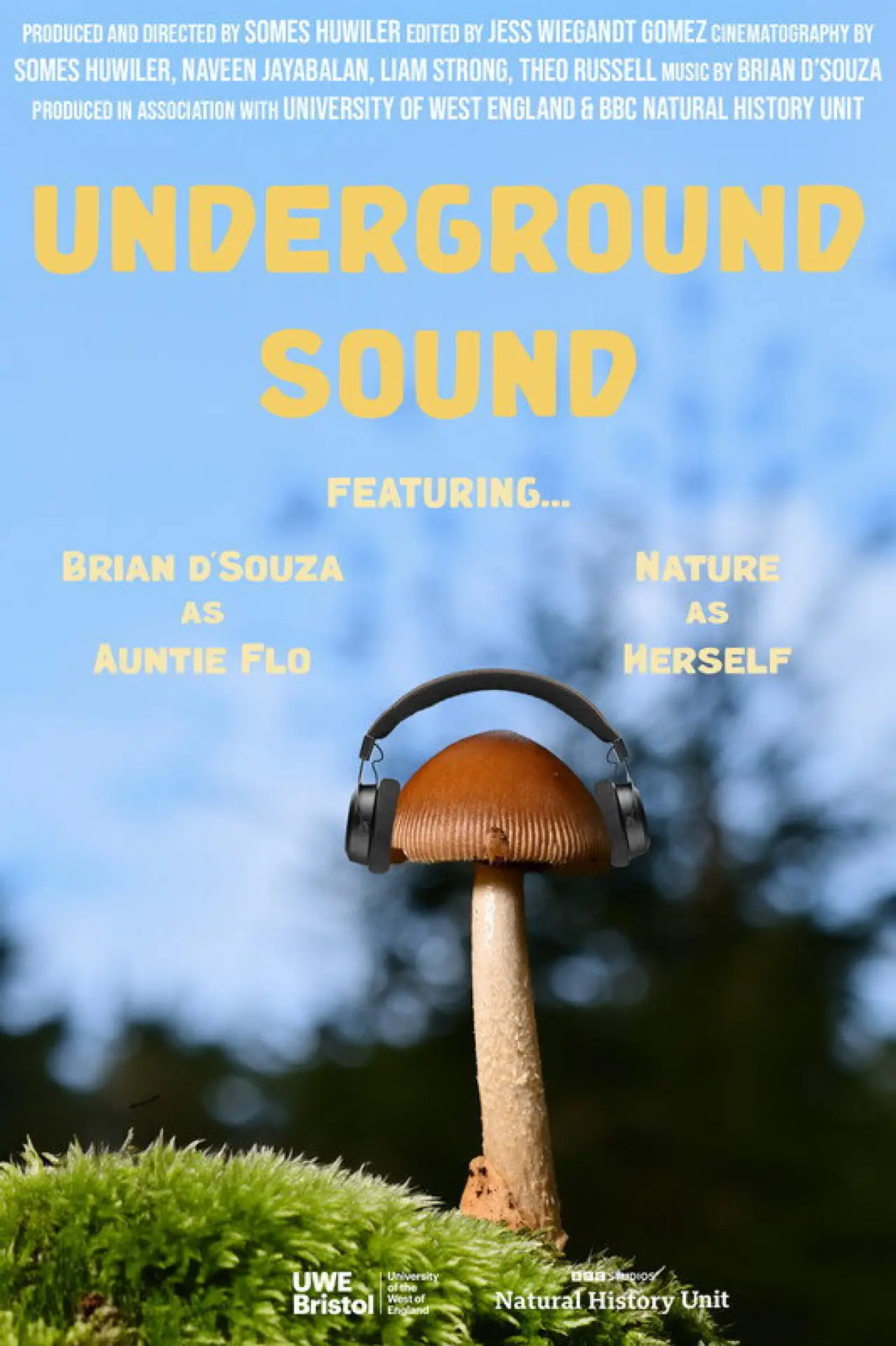 Plakat filmowy "Underground Sound"