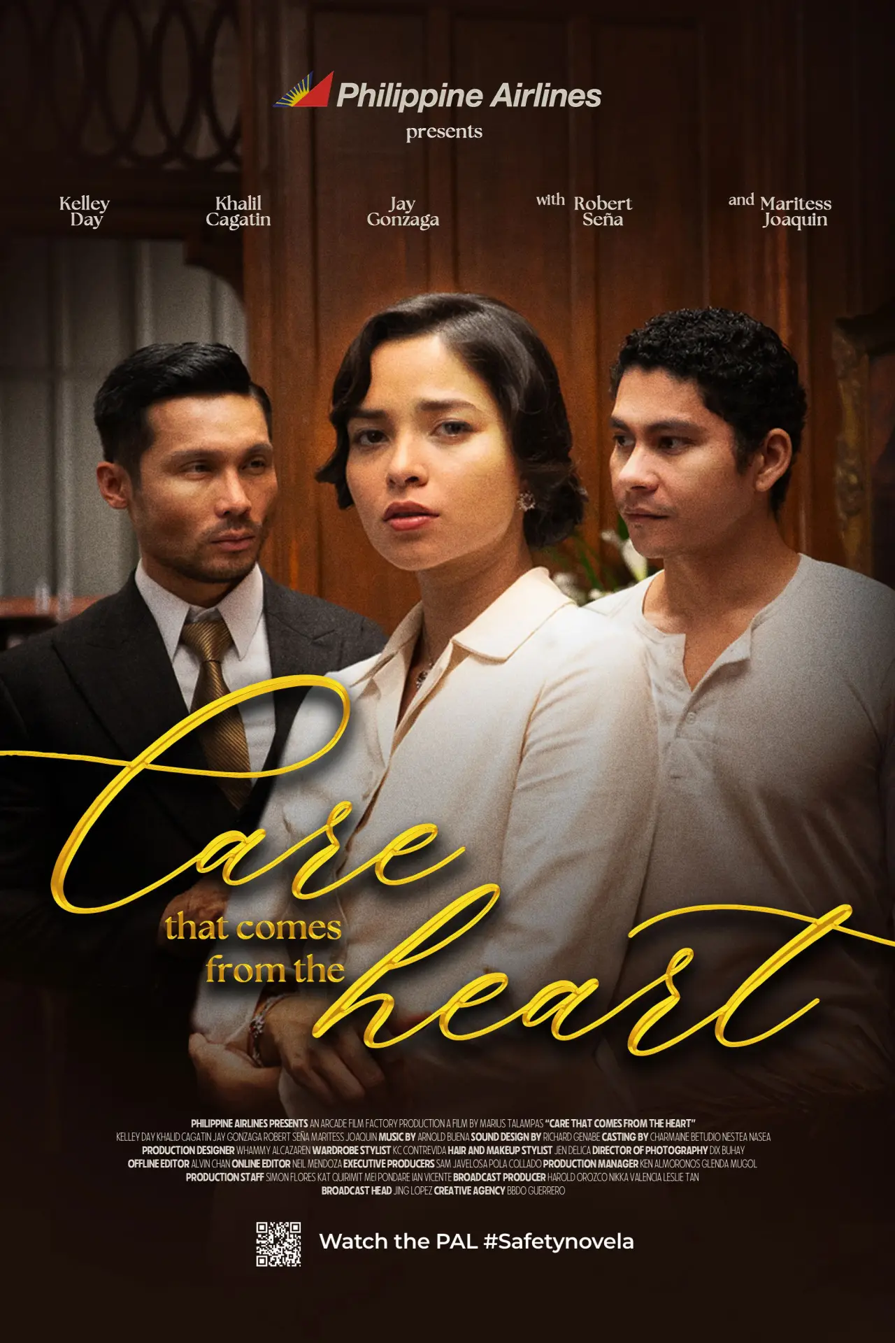 Plakat filmowy "Care That Comes from the Heart"