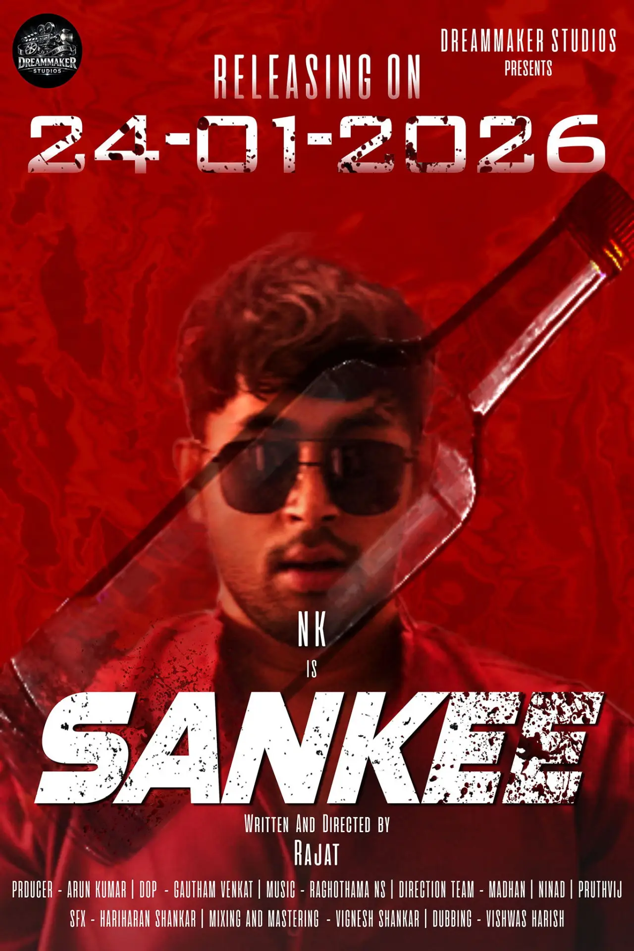 Plakat filmowy "Sankee"