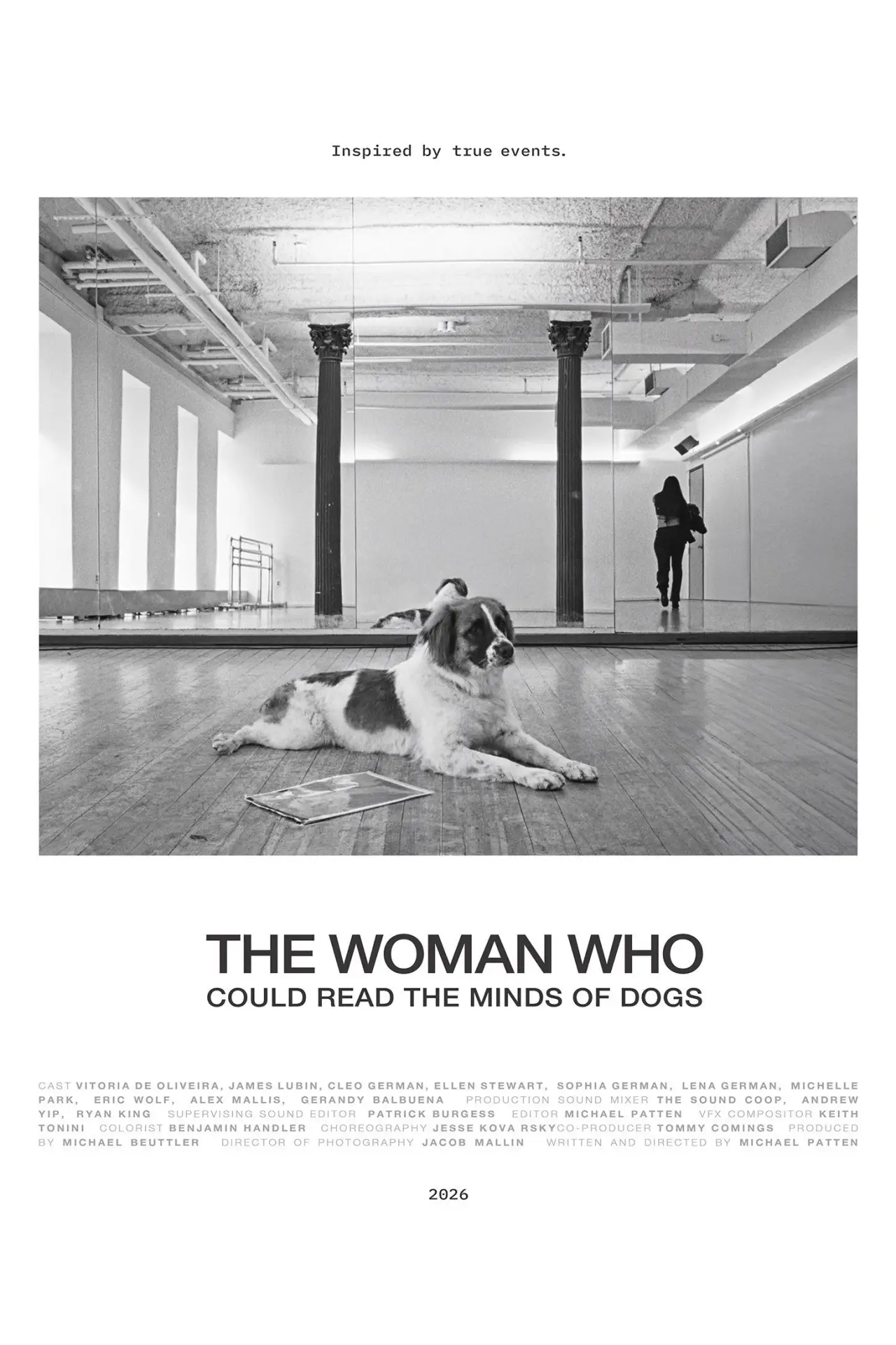Plakat filmowy "The Woman Who Could Read the Minds of Dogs"