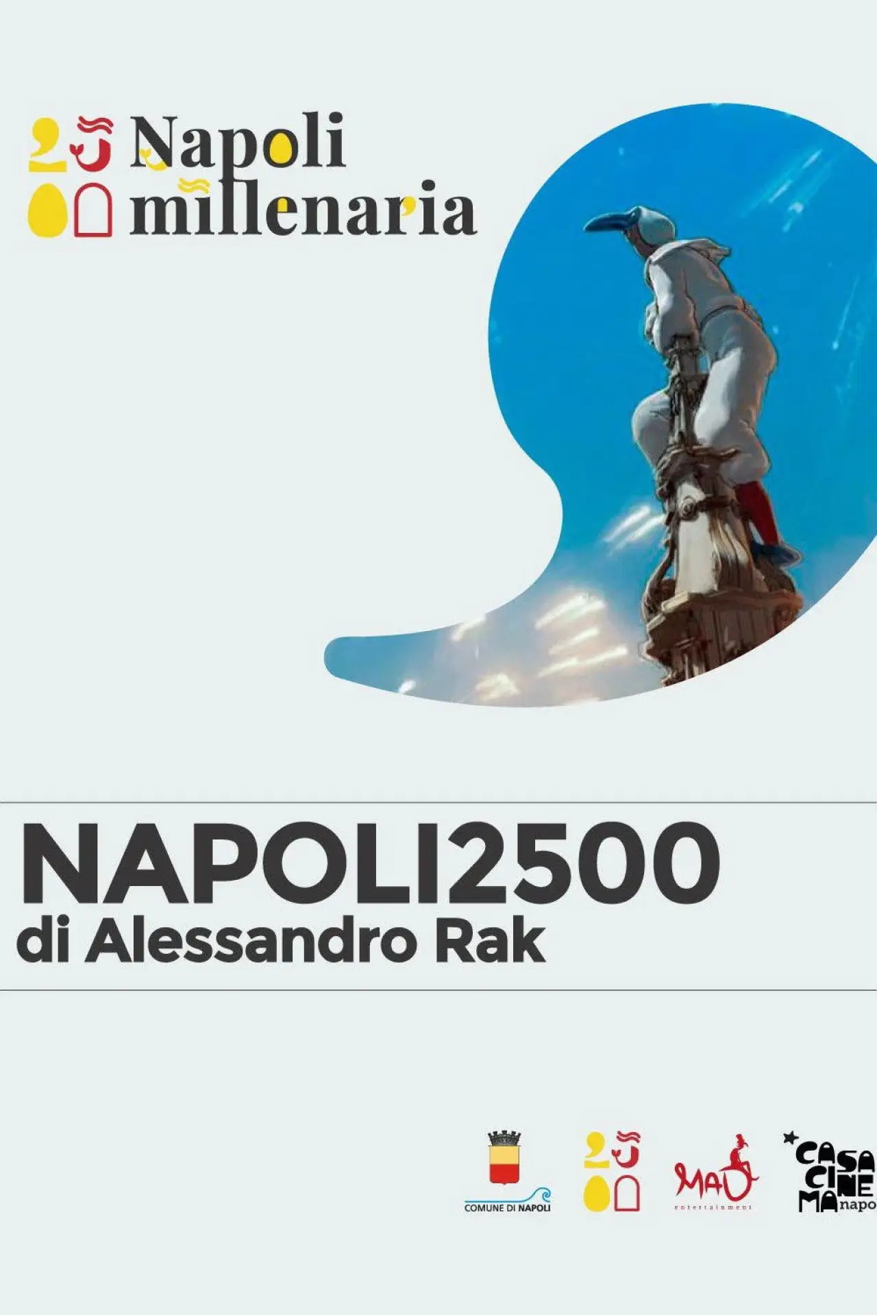 Plakat filmowy "Napoli 2500"