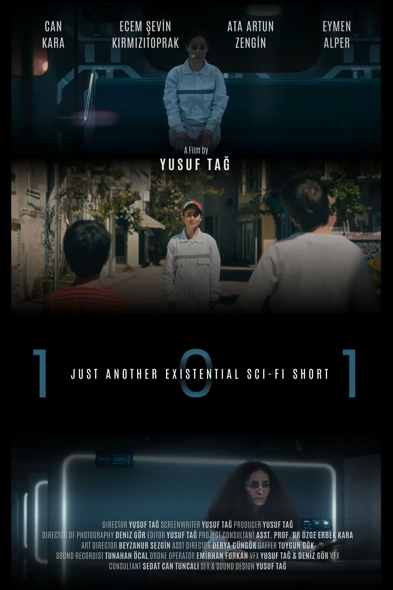 Plakat filmowy "101: Just Another Existential Sci-Fi Short"