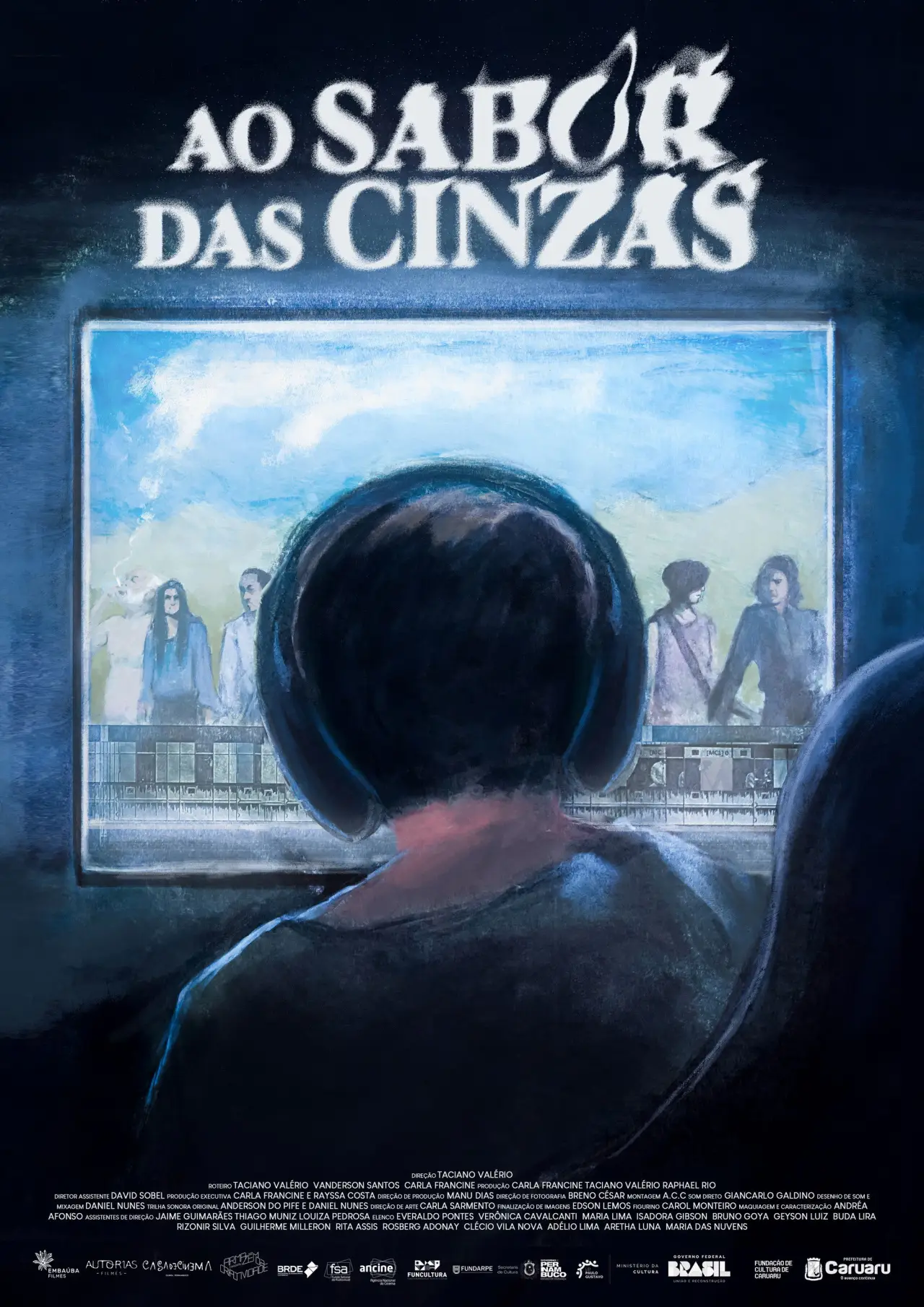 Plakat filmowy "Ao Sabor das Cinzas"