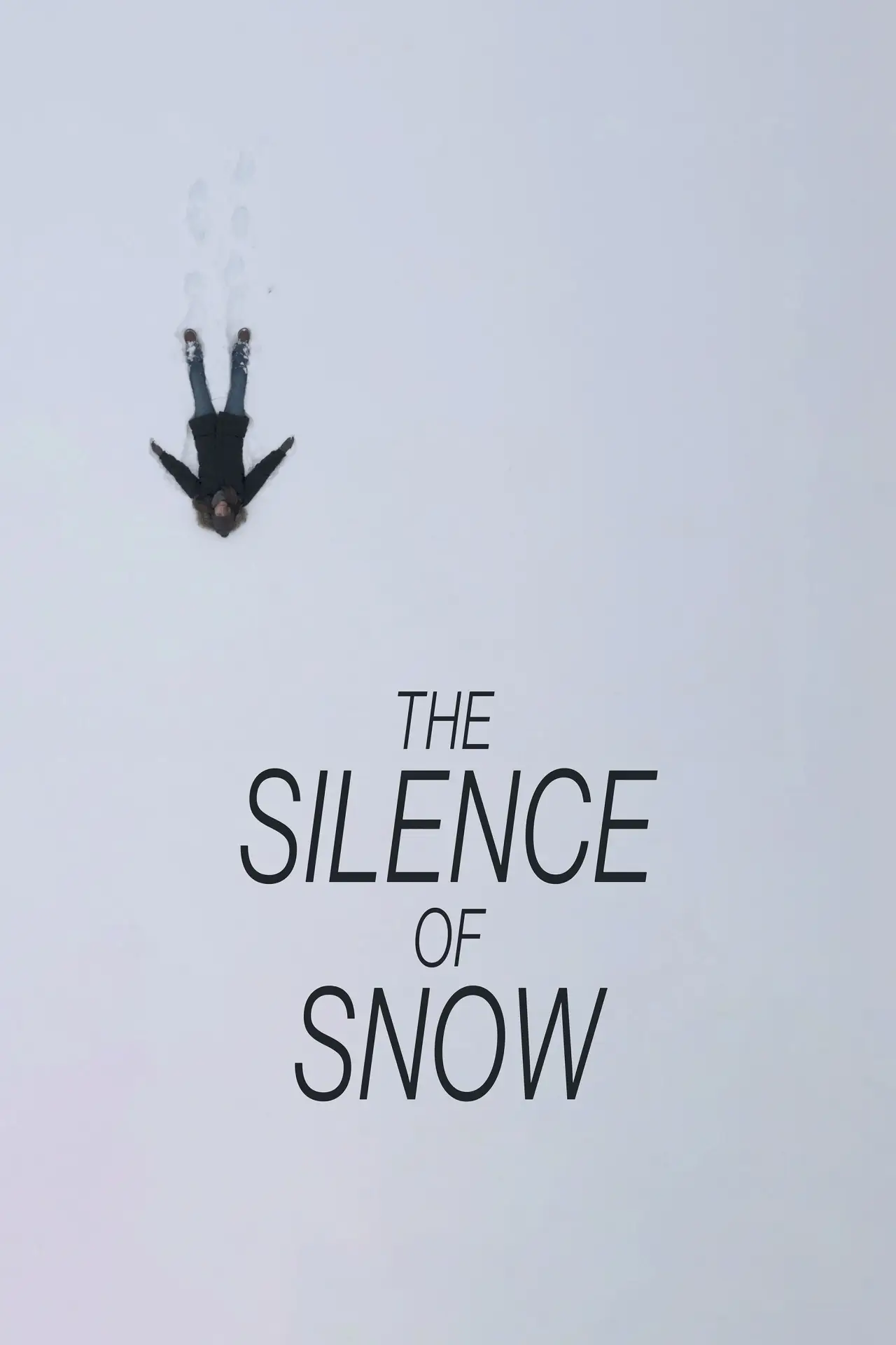 Plakat filmowy "Tyst faller snön"