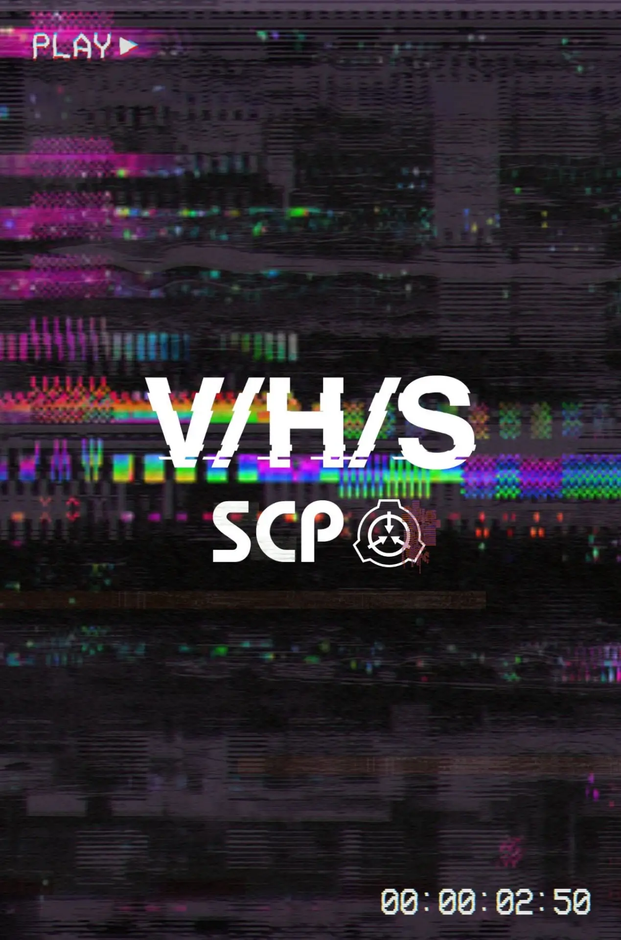 Plakat filmowy "V/H/S: SCP"