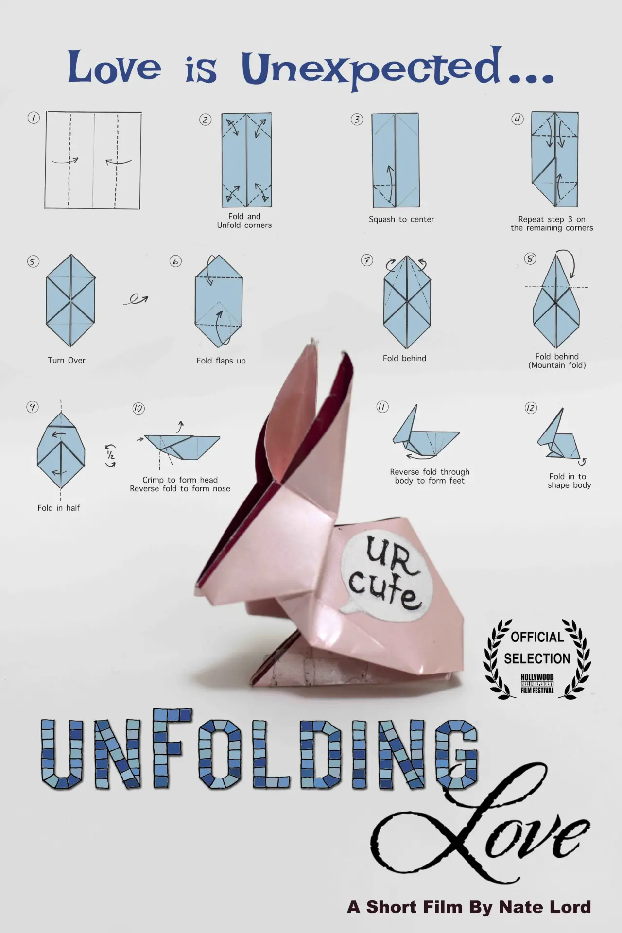 Plakat filmowy "Unfolding Love"