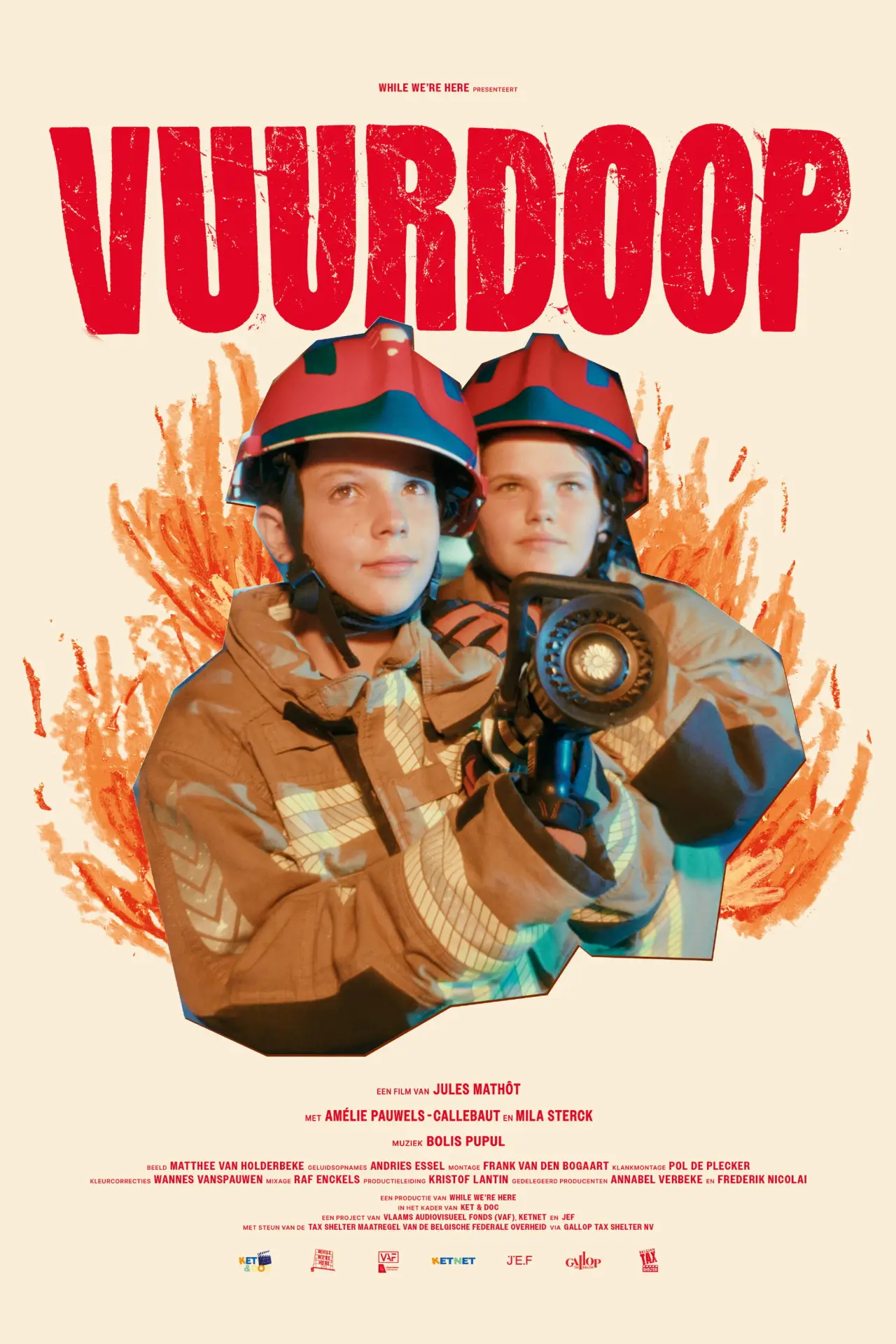 Plakat filmowy "Vuurdoop"