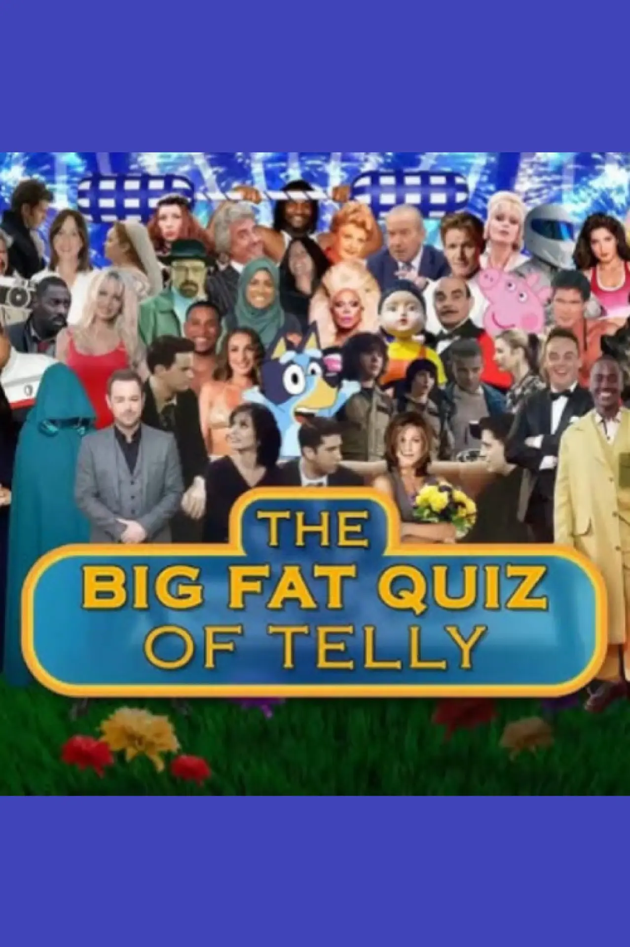 Plakat filmowy "The Big Fat Quiz of Telly"