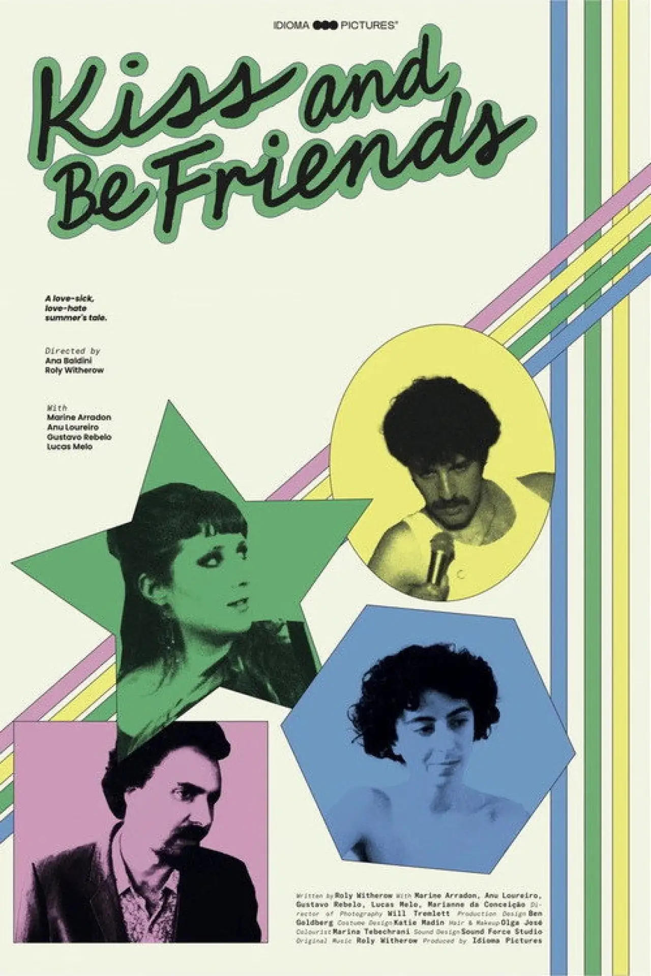 Plakat filmowy "Kiss and Be Friends"