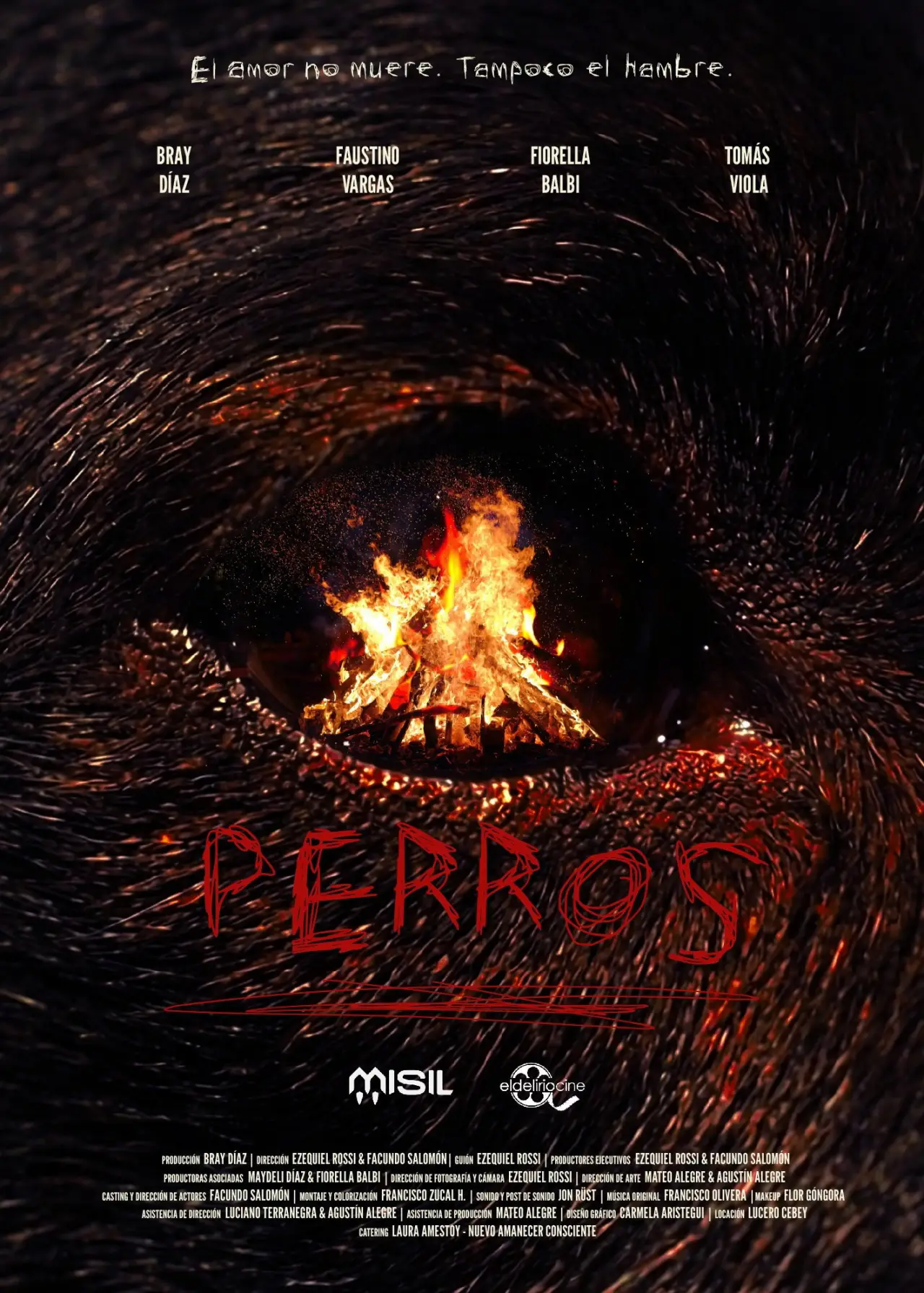 Plakat filmowy "Perros"