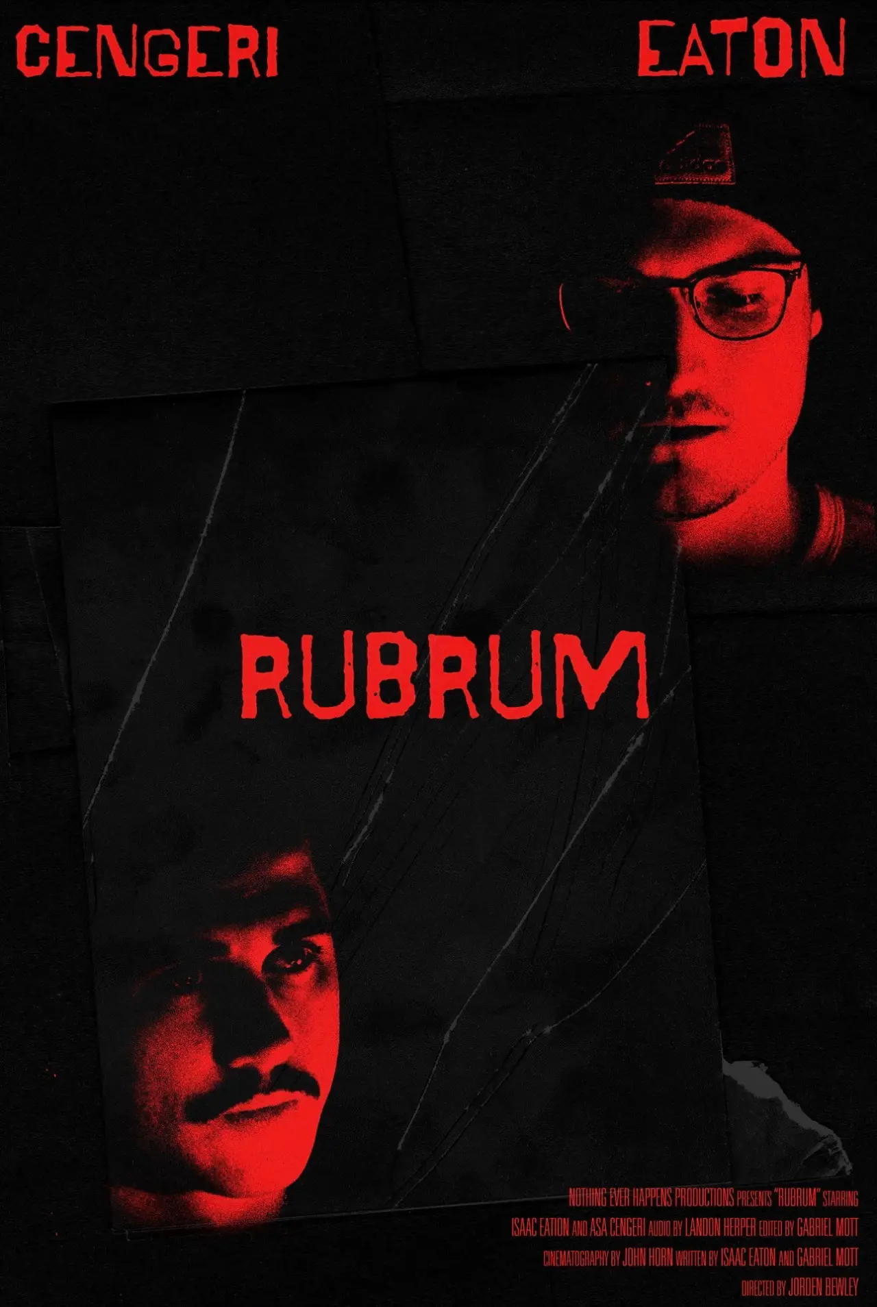 Plakat filmowy "Rubrum"