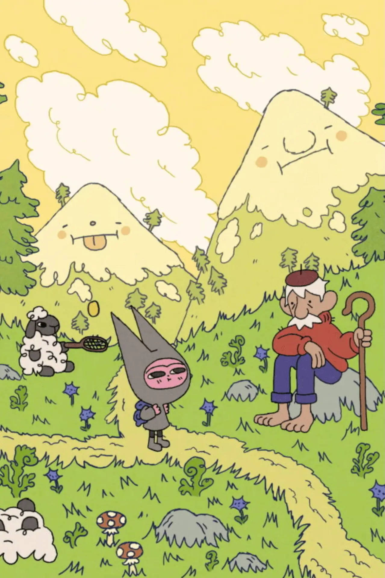 Plakat filmowy "L’Odyssée de la Pomme d’Api"