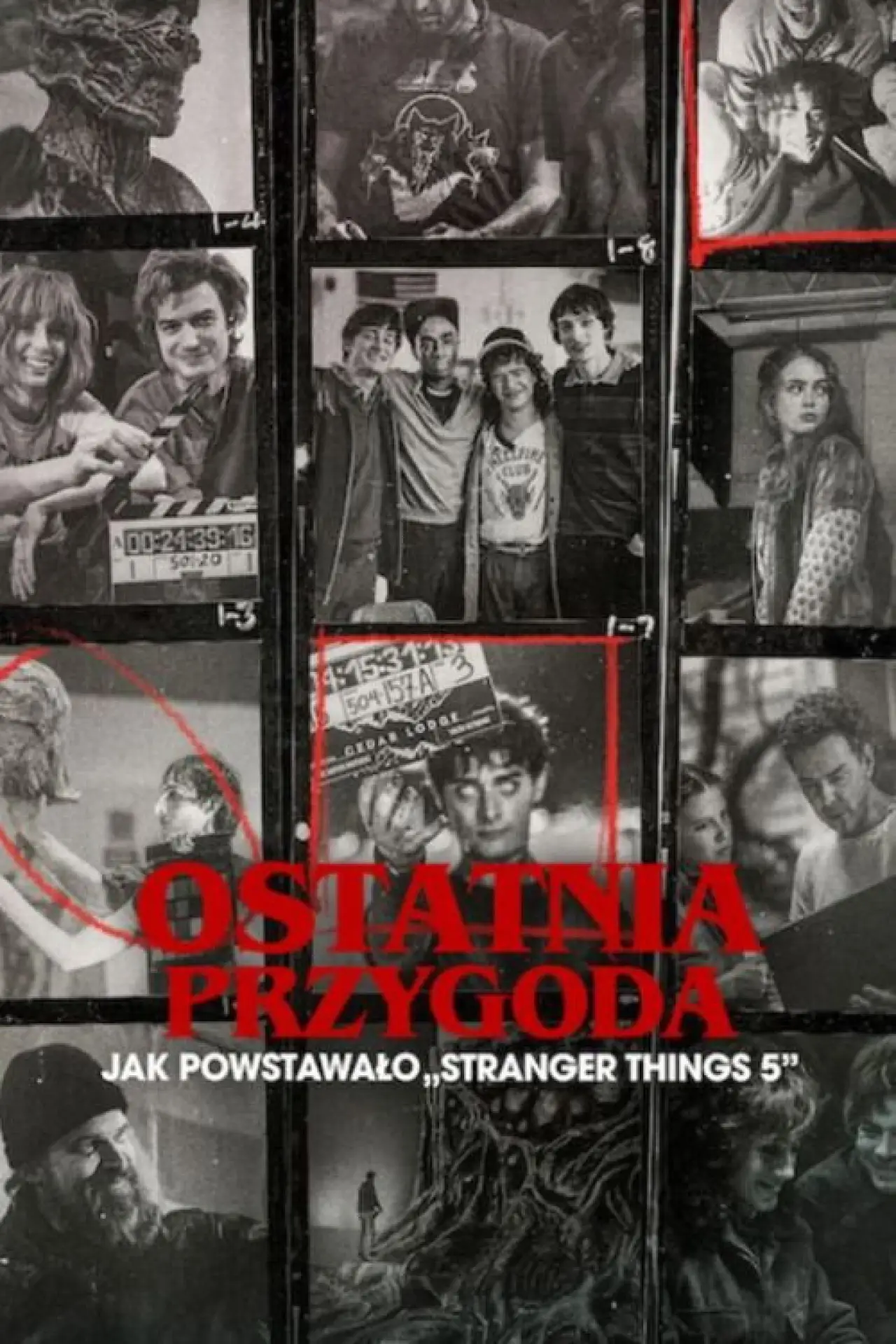 Plakat filmowy "Ostatnia przygoda: Jak powstawało „Stranger Things 5”"