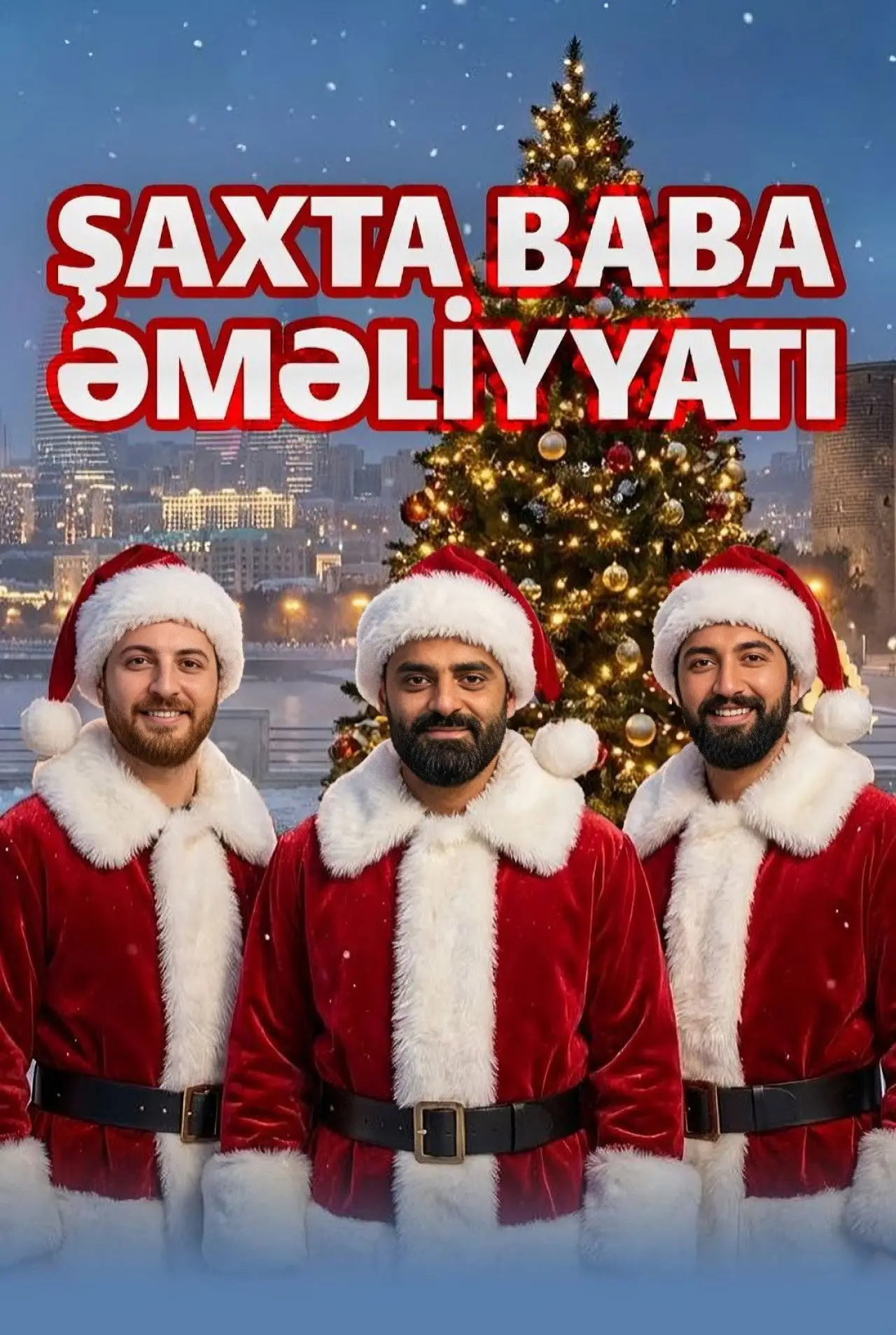 Plakat filmowy "Şaxta Baba Əməliyyatı"
