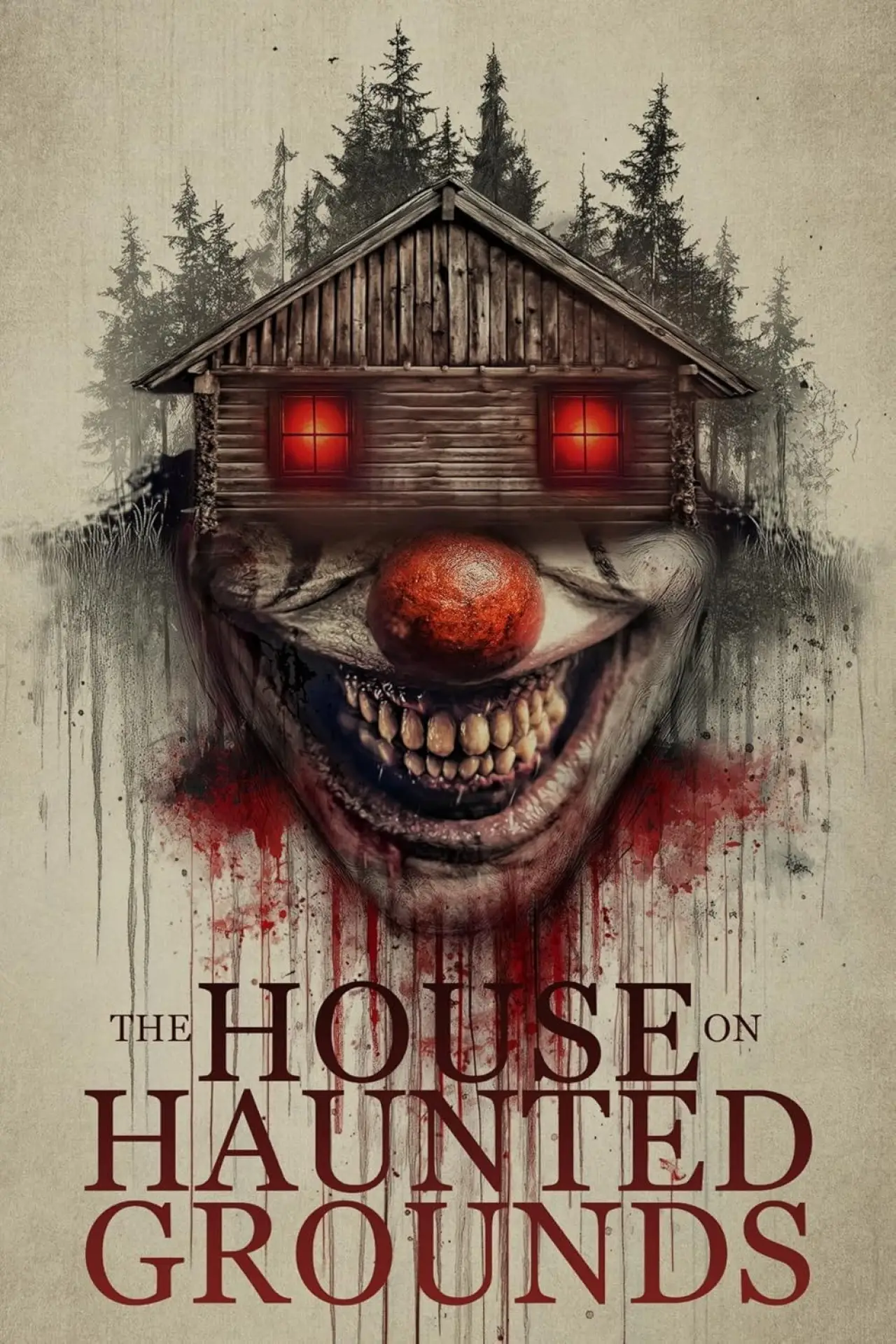 Plakat filmowy "The House on Haunted Grounds"