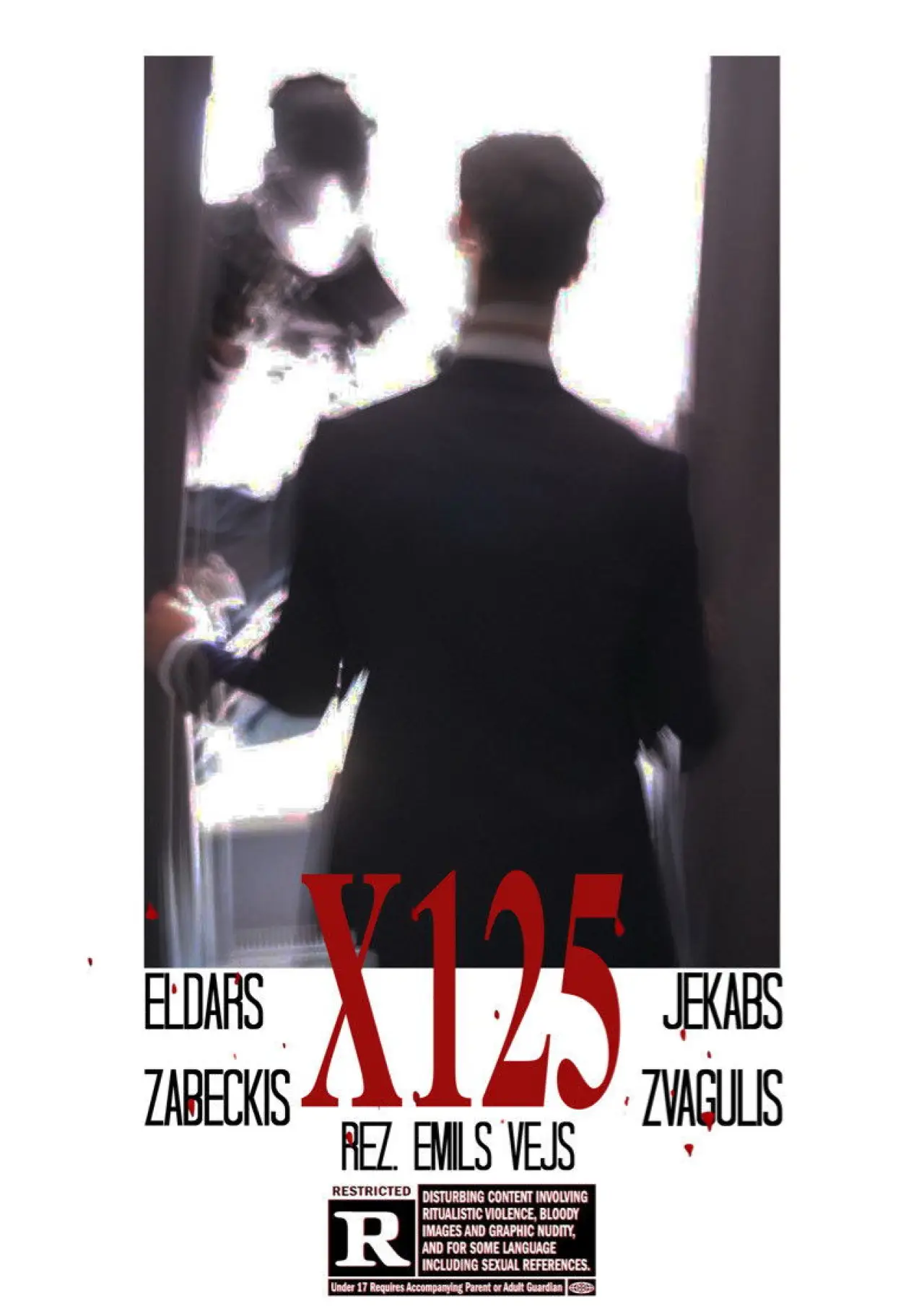 Plakat filmowy "X125"