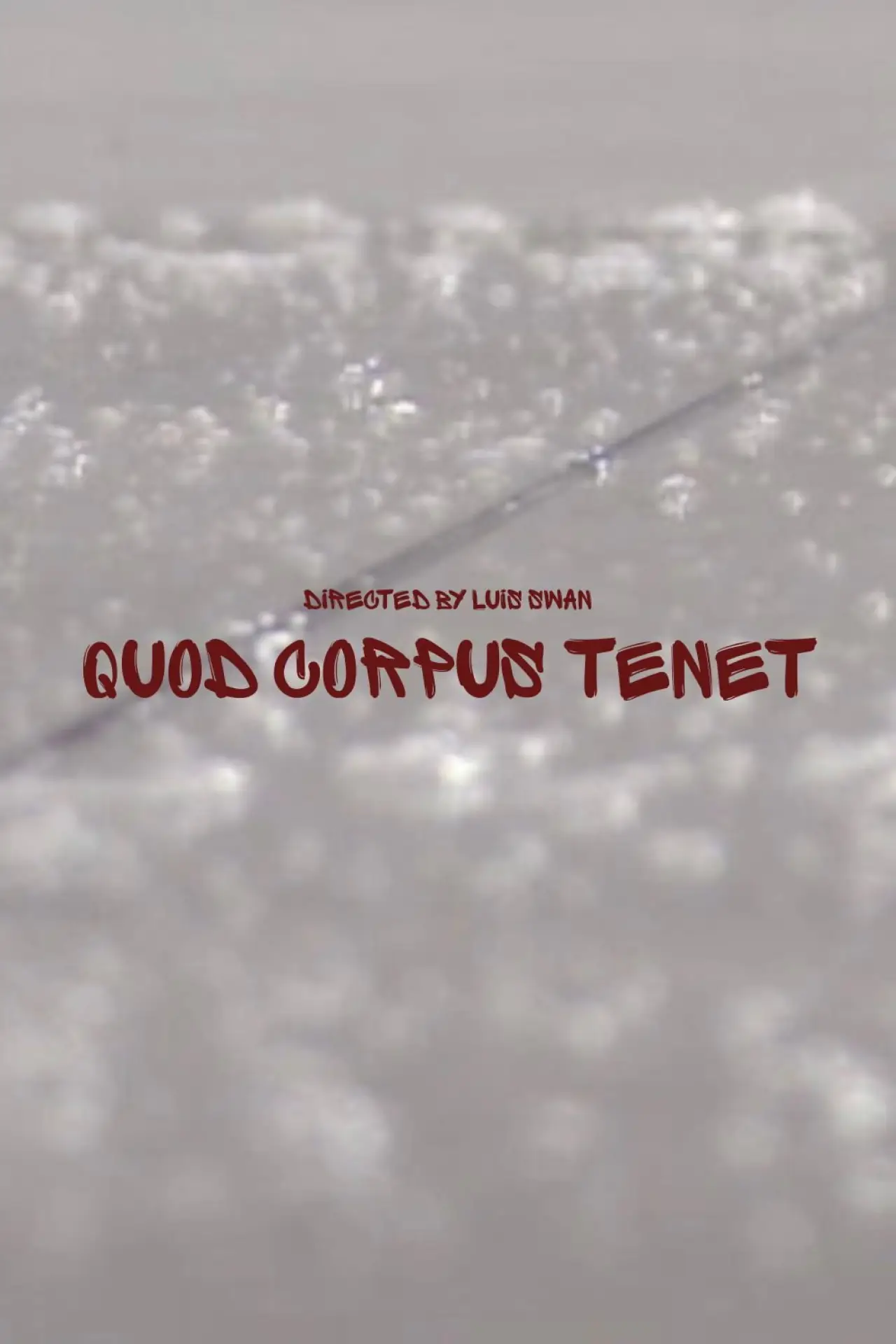 Plakat filmowy "Quod Corpus Tenet"