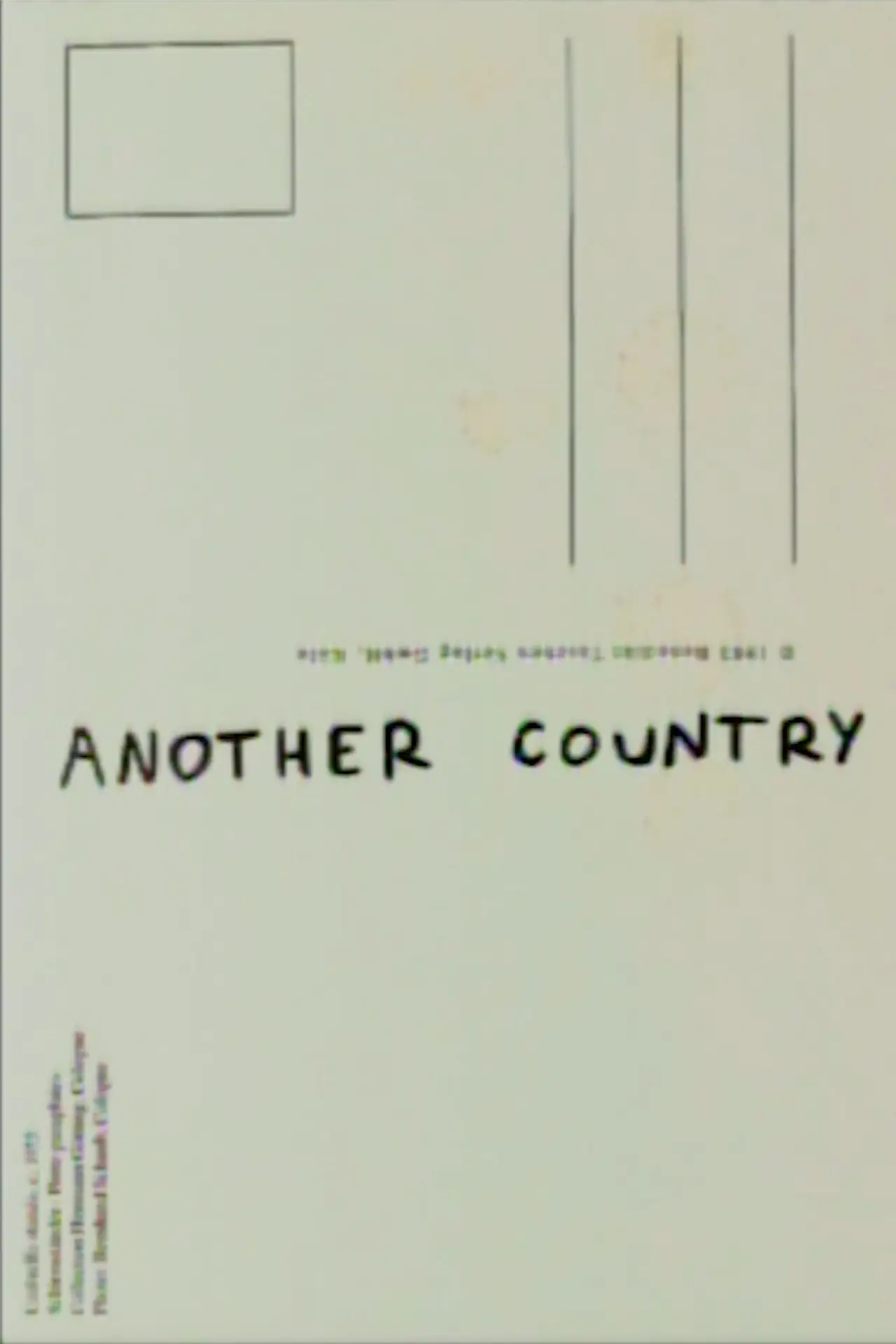 Plakat filmowy "Another Country"