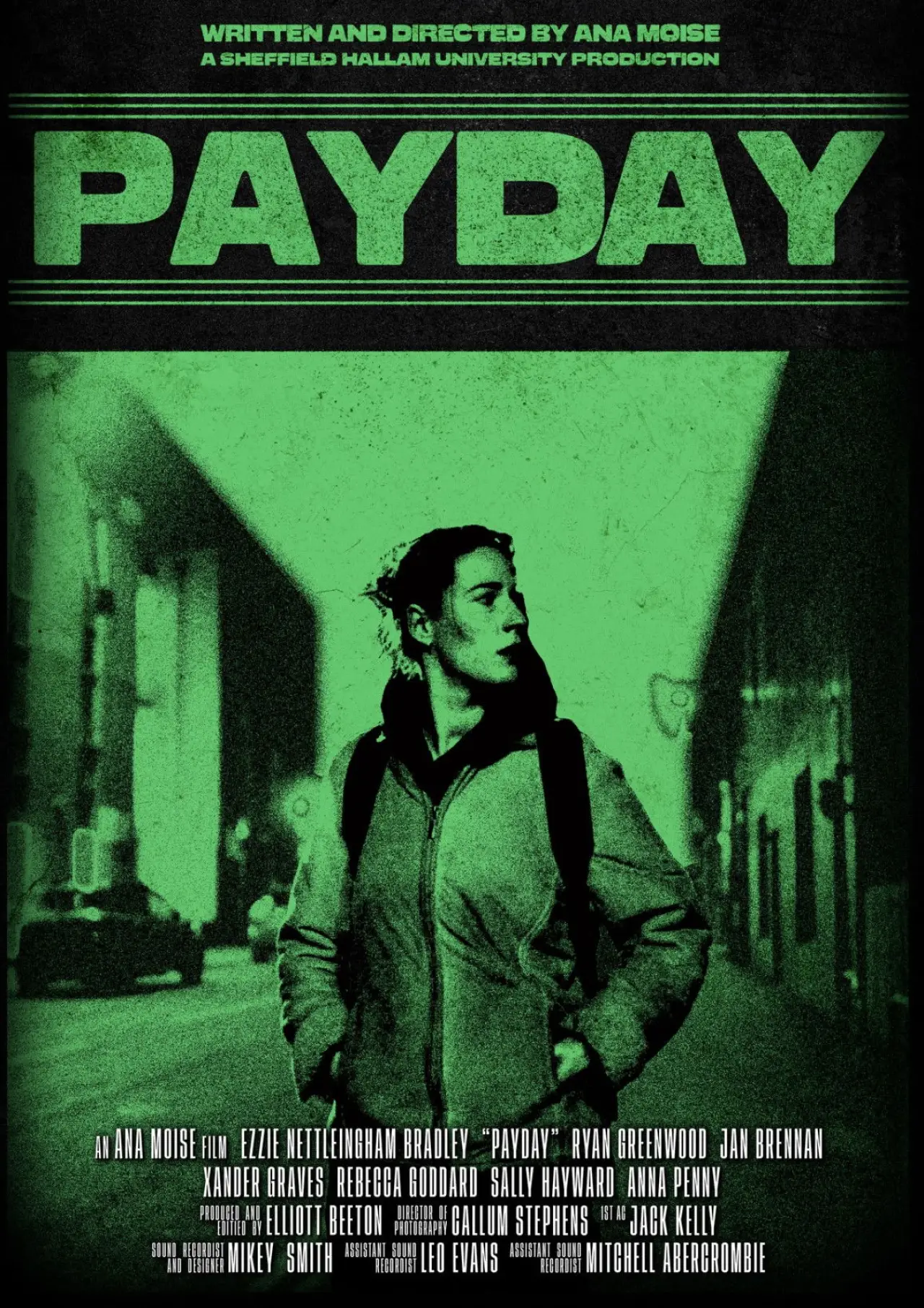 Plakat filmowy "PAYDAY"