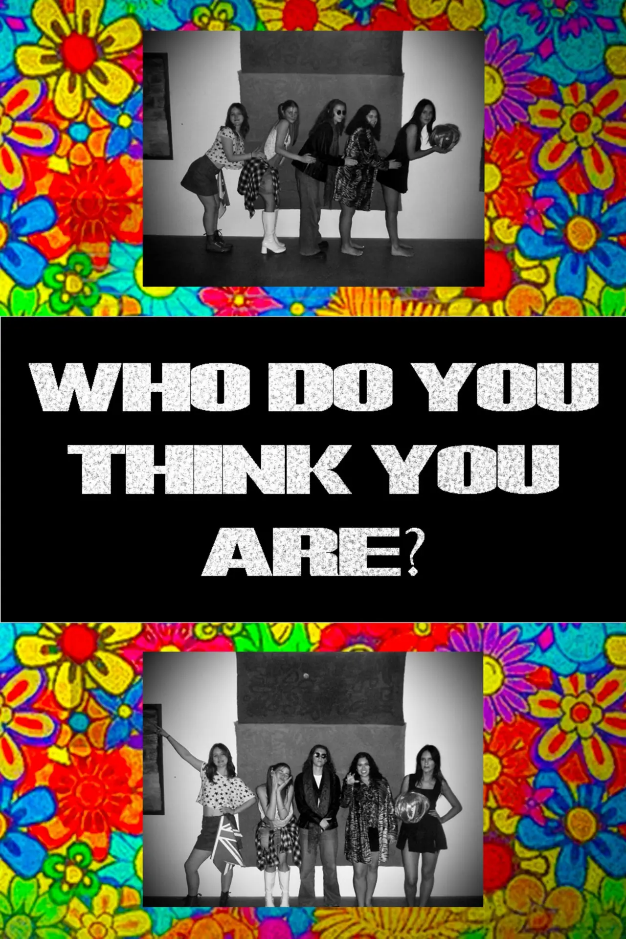 Plakat filmowy "WHO DO YOU THINK YOU ARE?"