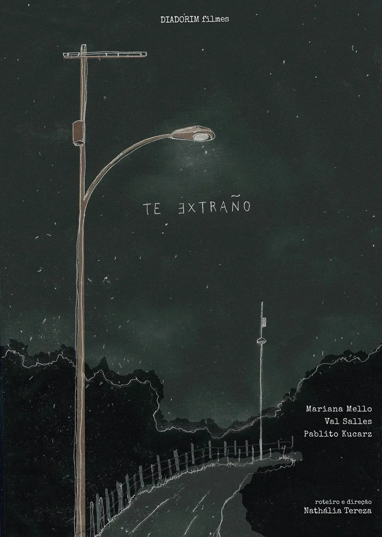 Plakat filmowy "Te Extraño"