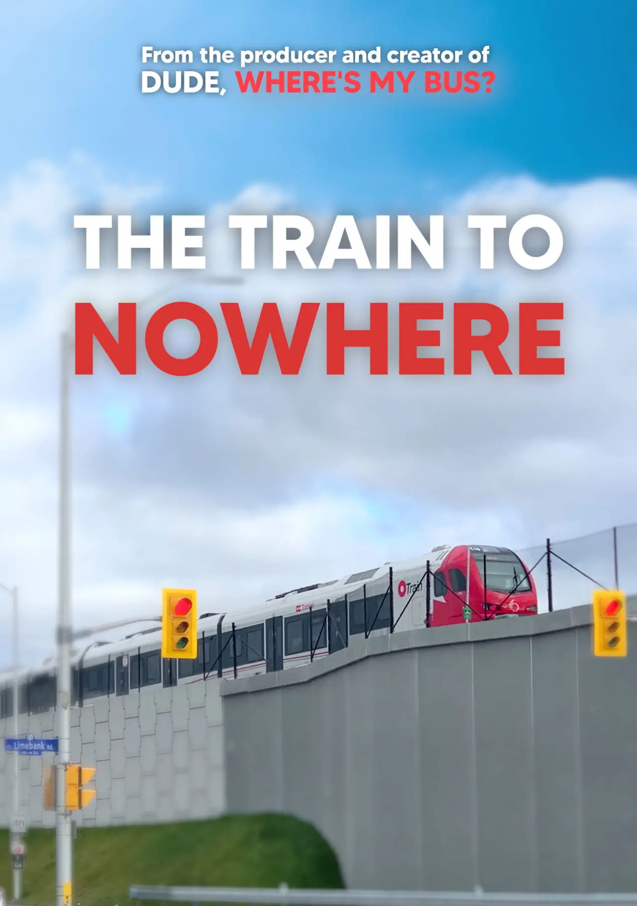 Plakat filmowy "The Train to Nowhere"