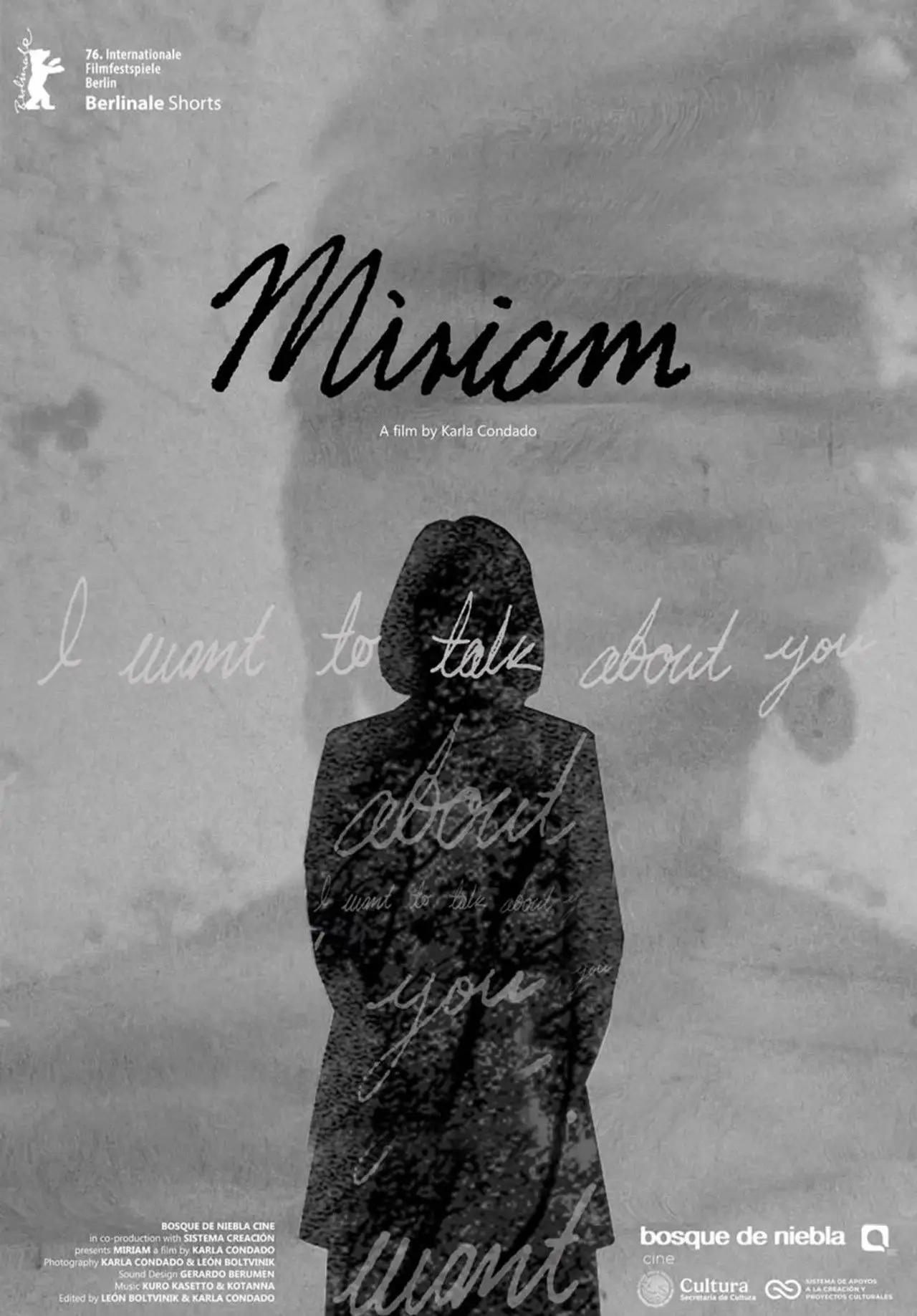 Plakat filmowy "Miriam"