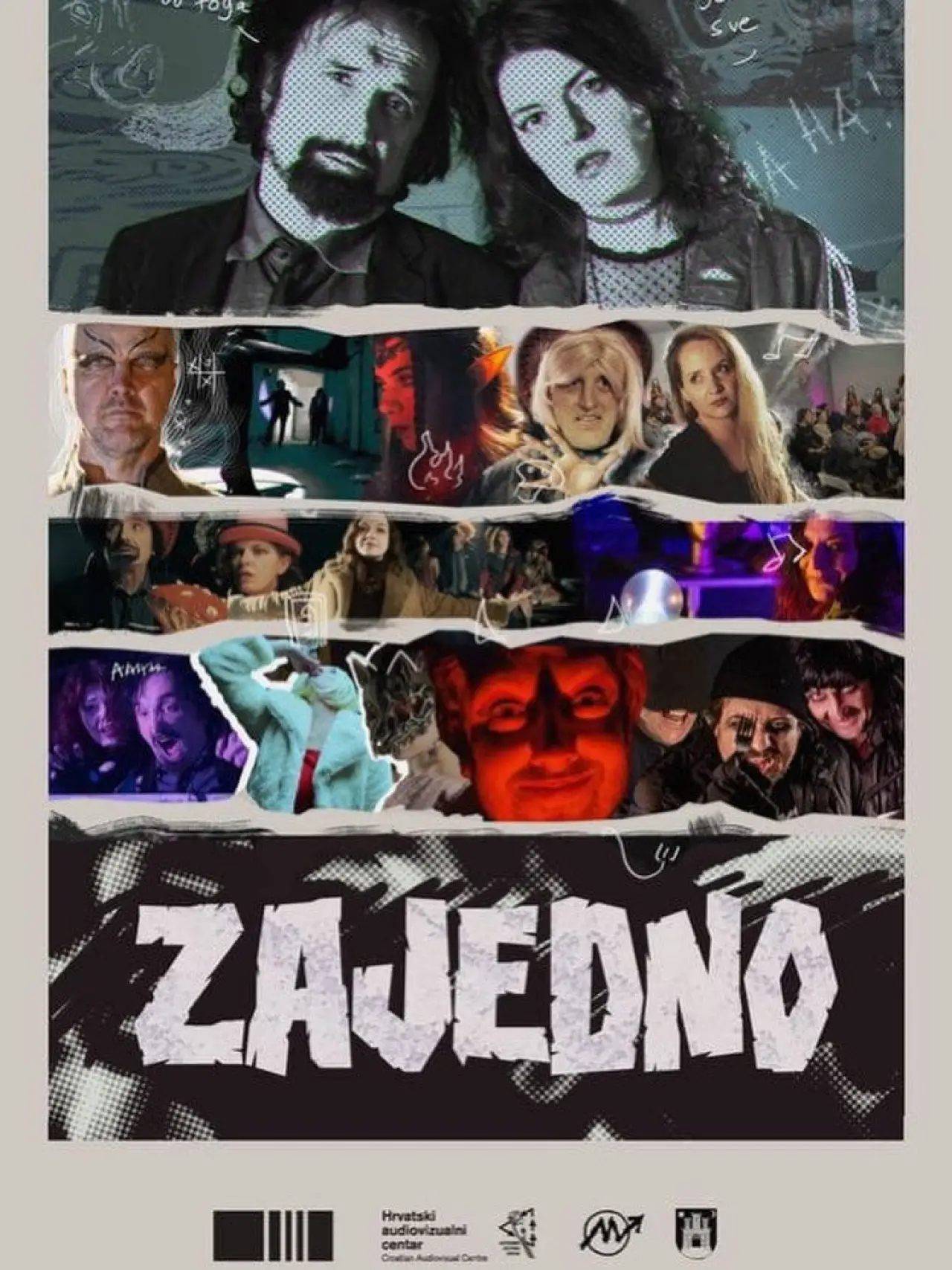 Plakat filmowy "Zajedno"