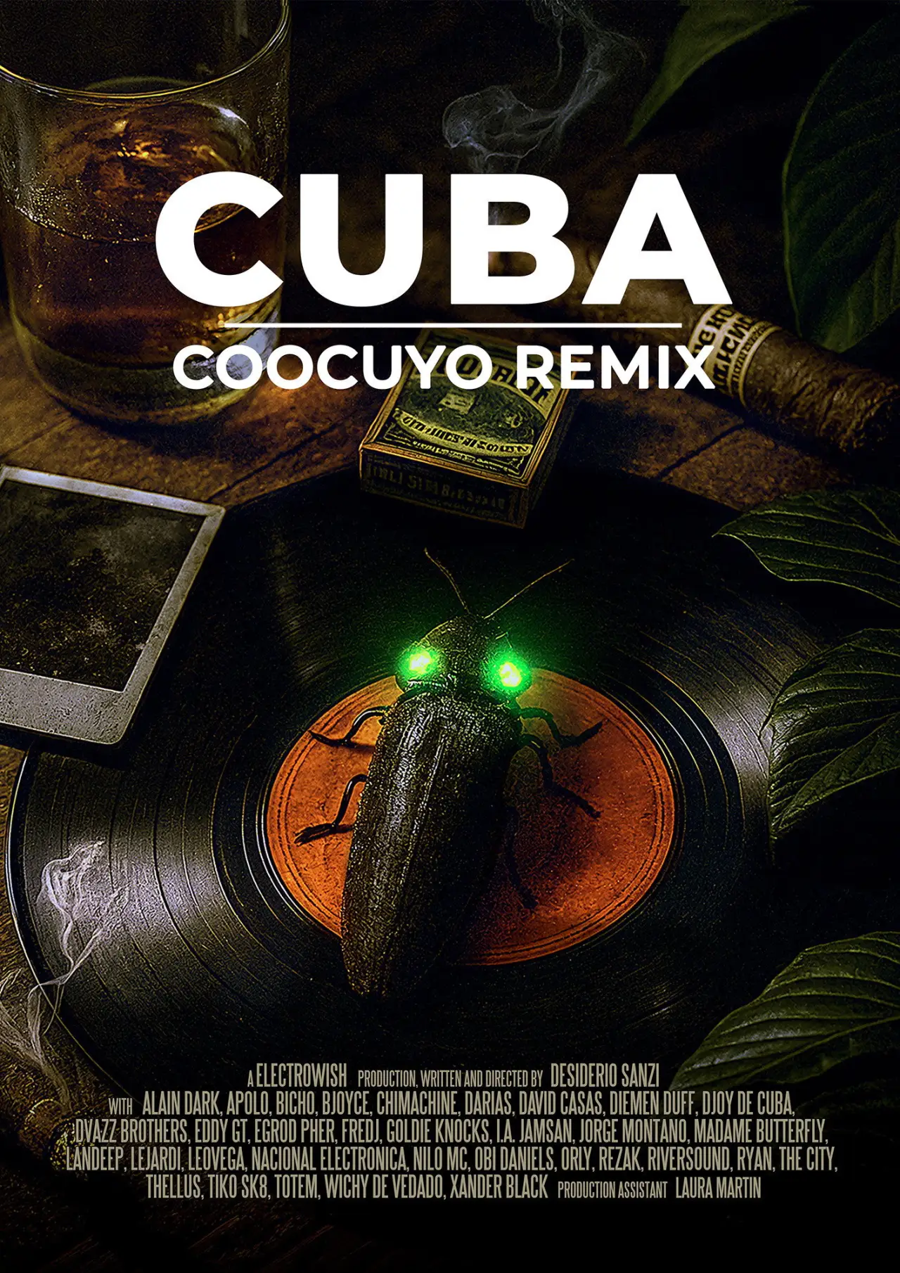 Plakat filmowy "CUBA COOCUYO REMIX"