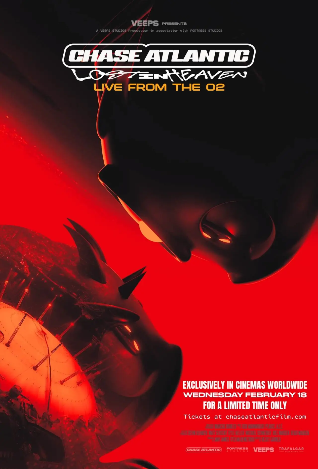 Plakat filmowy "CHASE ATLANTIC: Lost in Heaven"