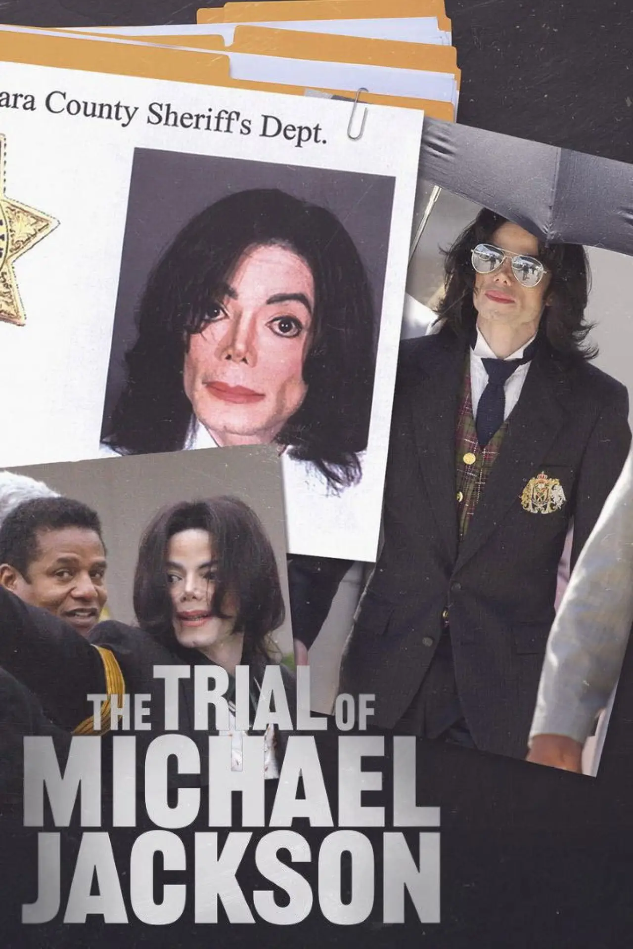 Plakat filmowy "The Trial of Michael Jackson"