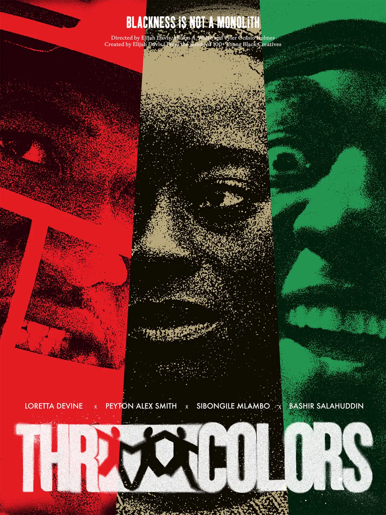 Plakat filmowy "Three Colors: Pan-African"