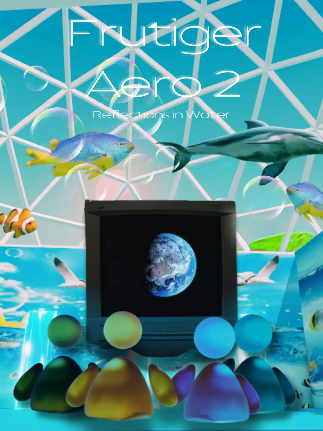 Plakat filmowy "Frutiger Aero 2: Reflections in Water"