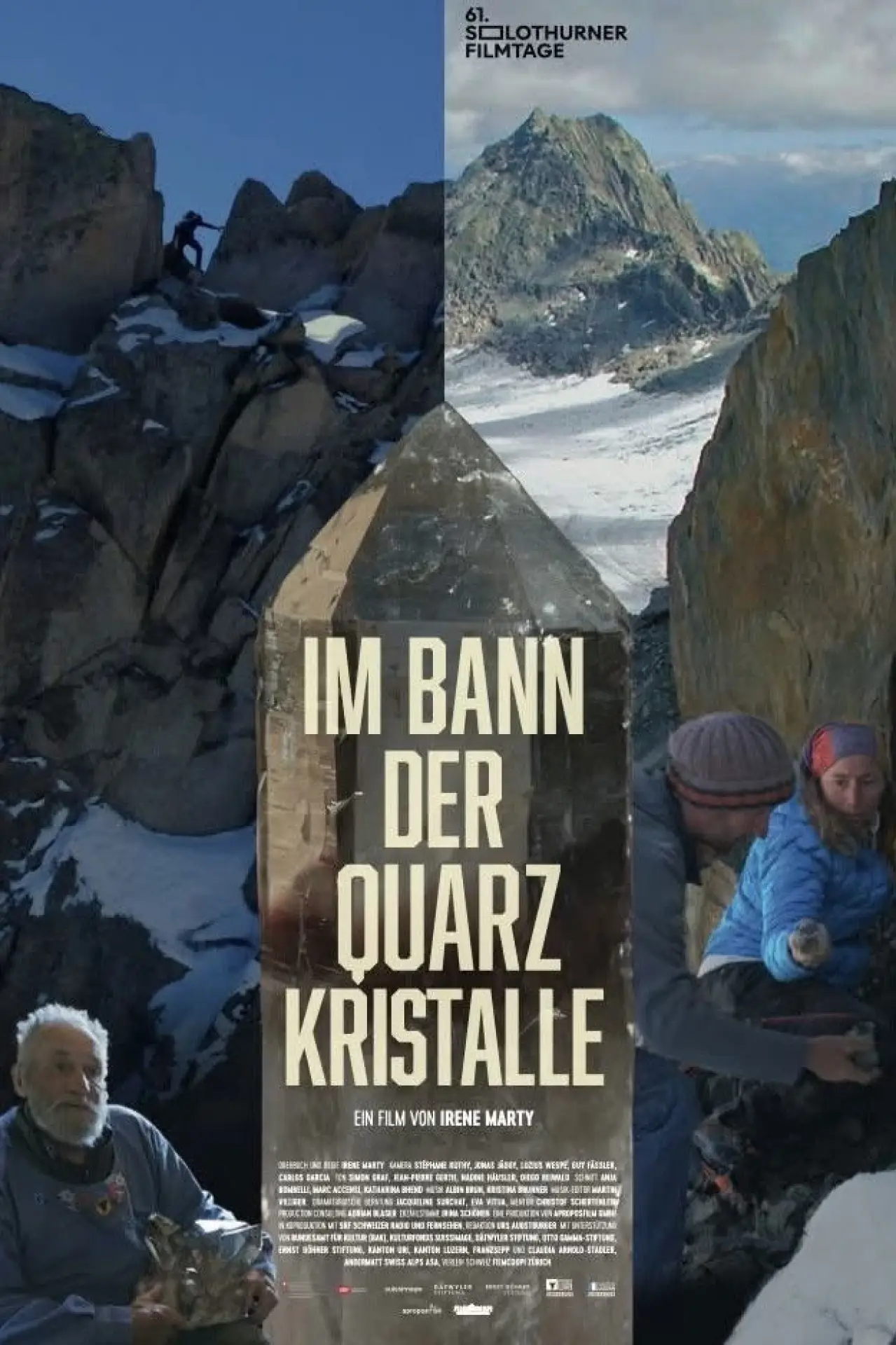 Plakat filmowy "Im Bann der Quarzkristalle"